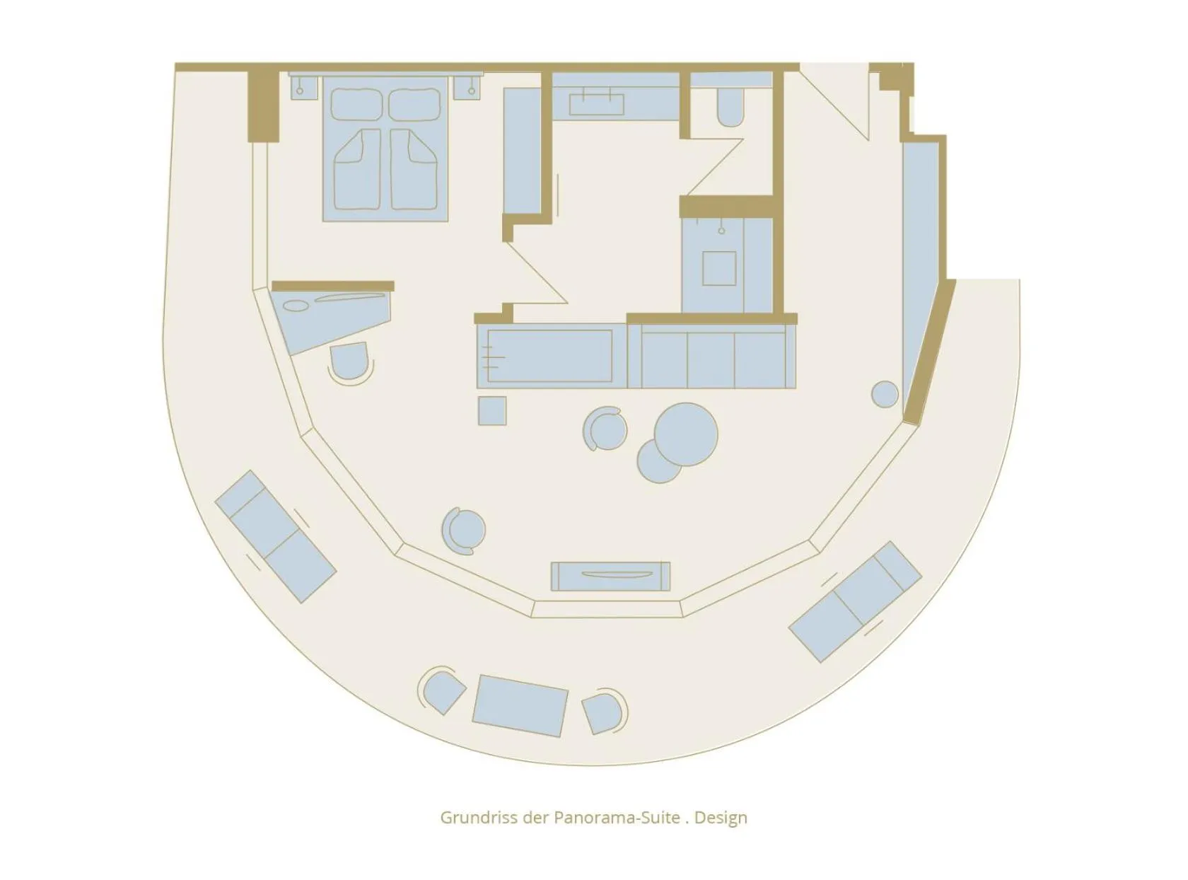 Floor plan in Hotel Heinzler am See