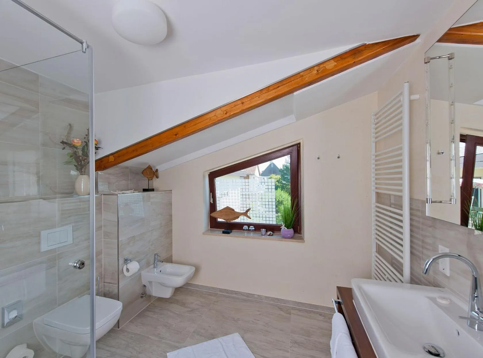 Bathroom in Hotel Heinzler am See