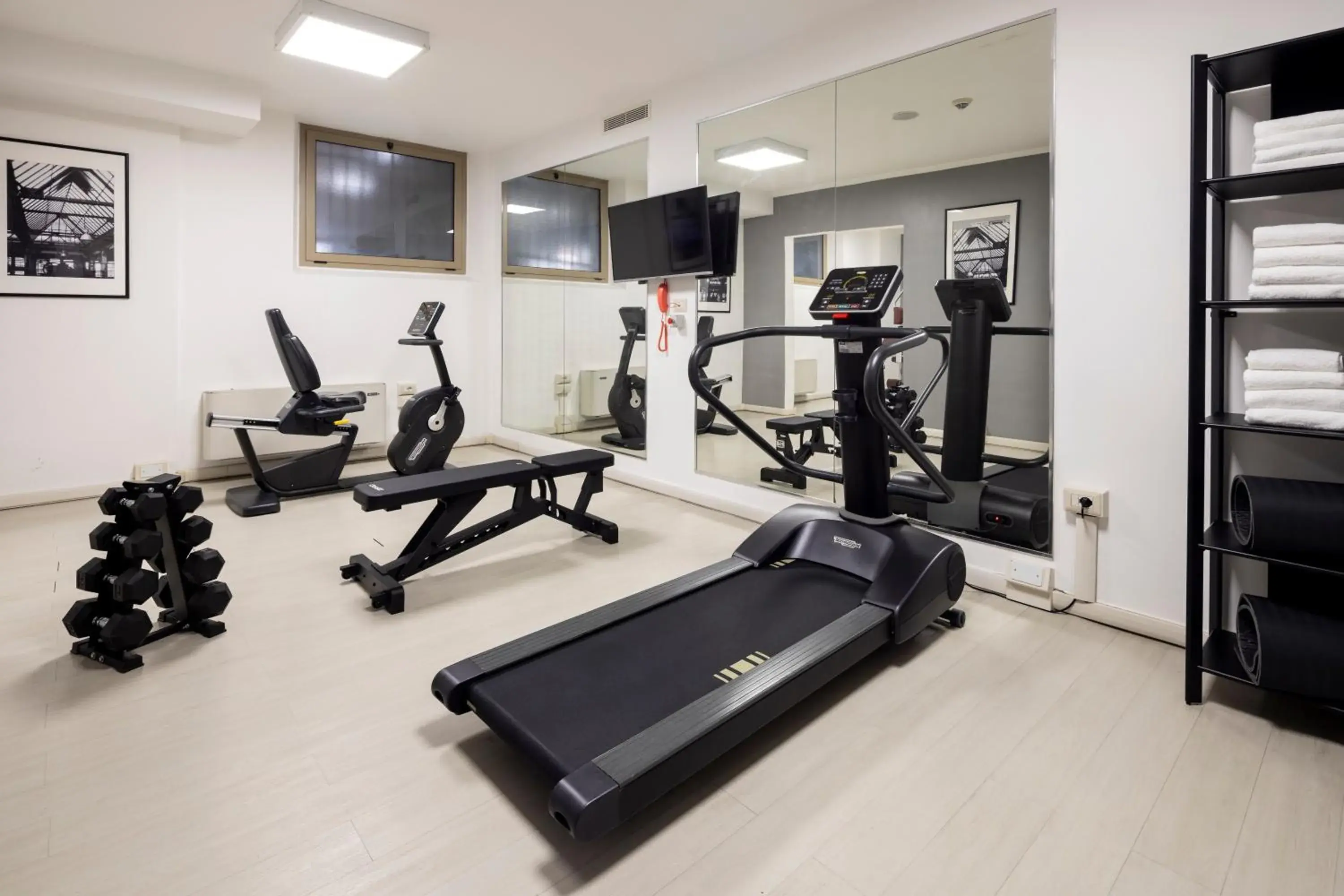 Fitness centre/facilities in Holiday Inn Genoa City by IHG Fitness centre/facilities in Holiday Inn Genoa City by IHG