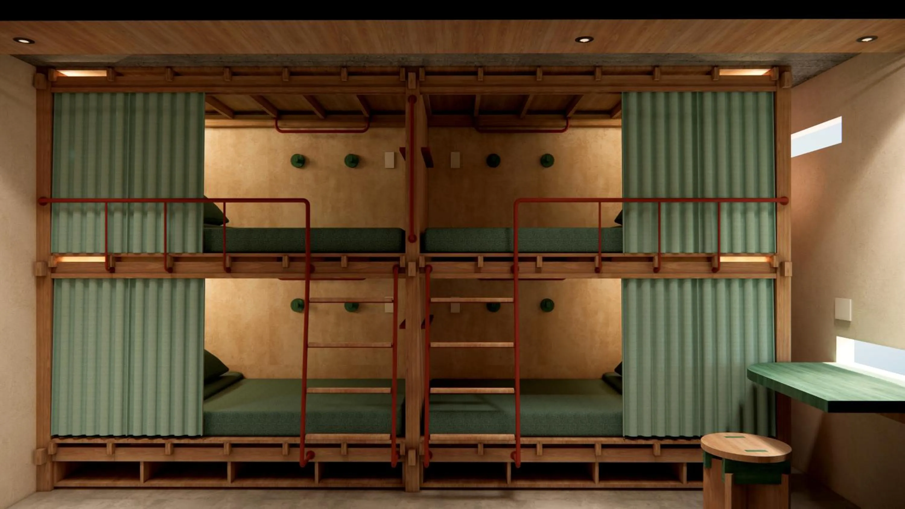 bunk bed in The Memory Danang Boutique