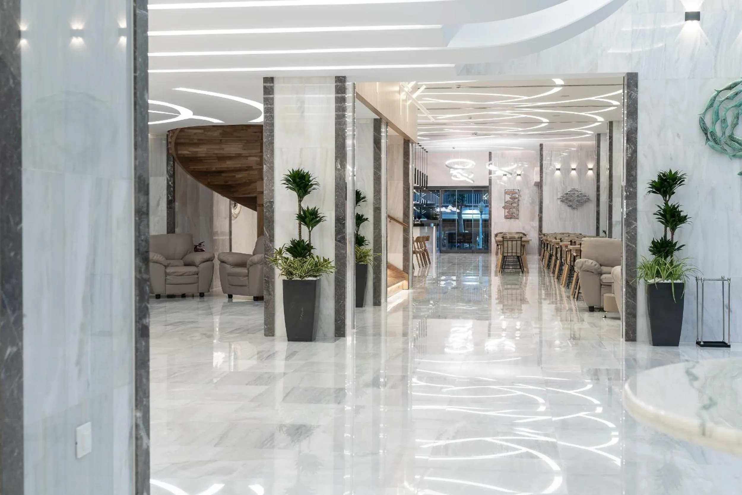 Living room in Rhodos Horizon City-Adults Only