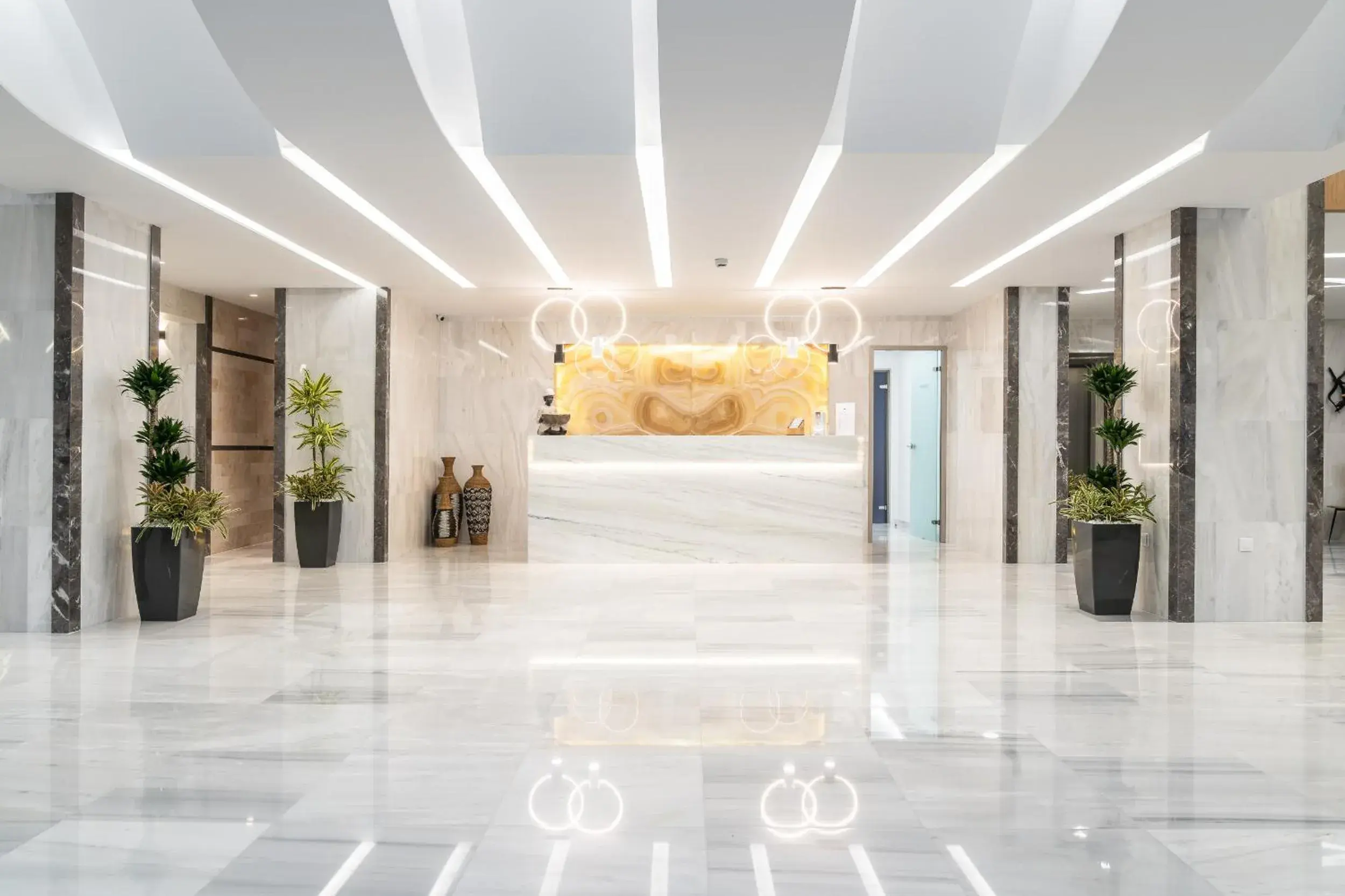 Living room in Rhodos Horizon City-Adults Only Living room in Rhodos Horizon City-Adults Only