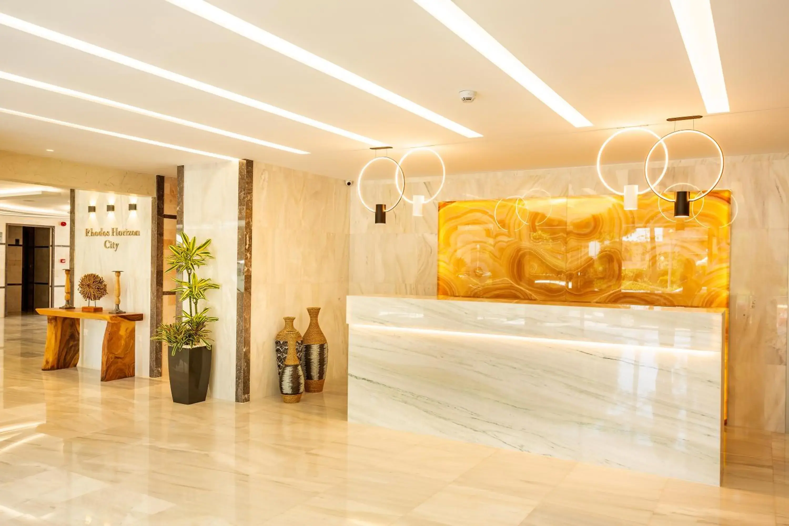 Lobby or reception in Rhodos Horizon City-Adults Only Lobby or reception in Rhodos Horizon City-Adults Only