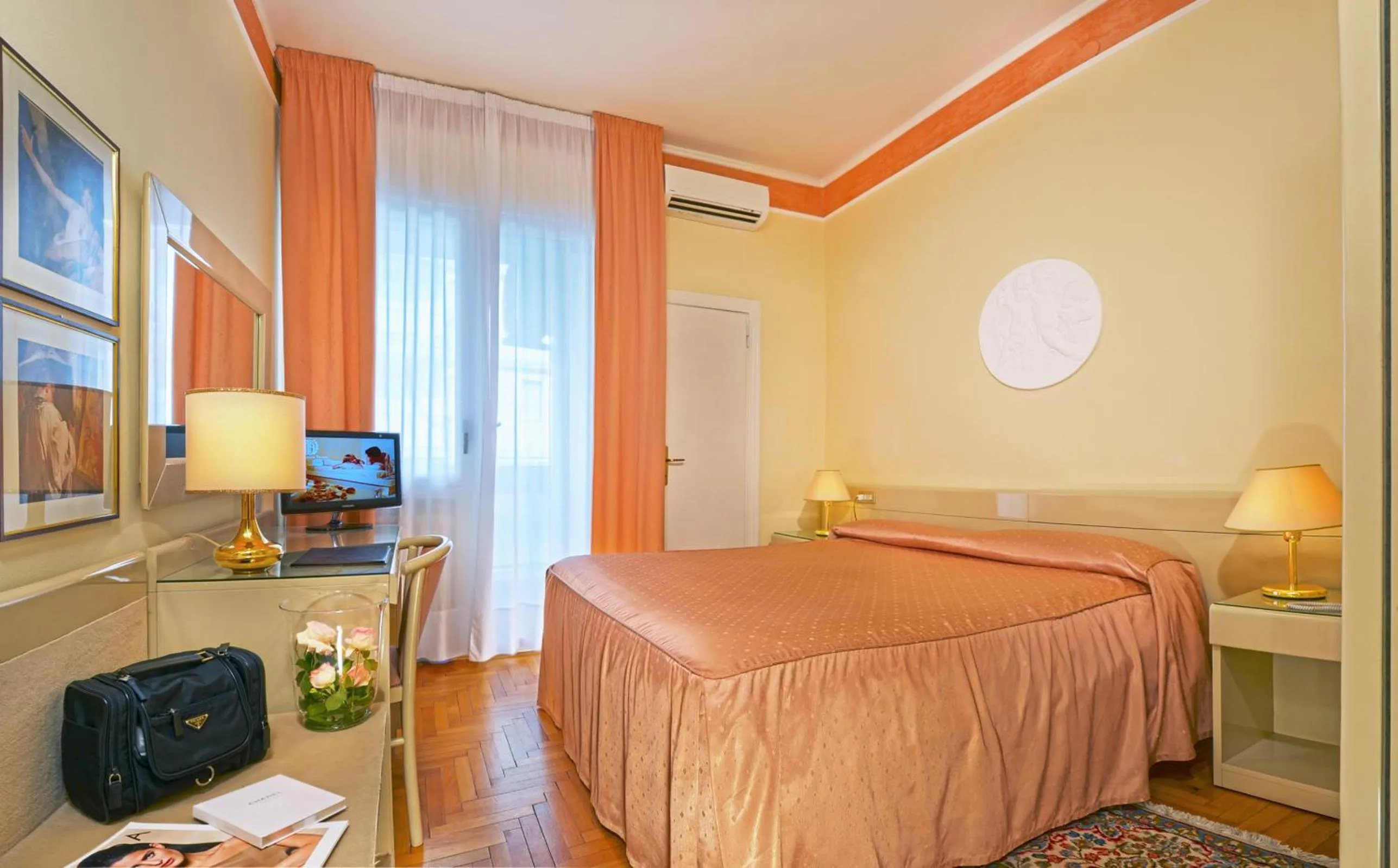 Bed in Hotel Aurora Terme