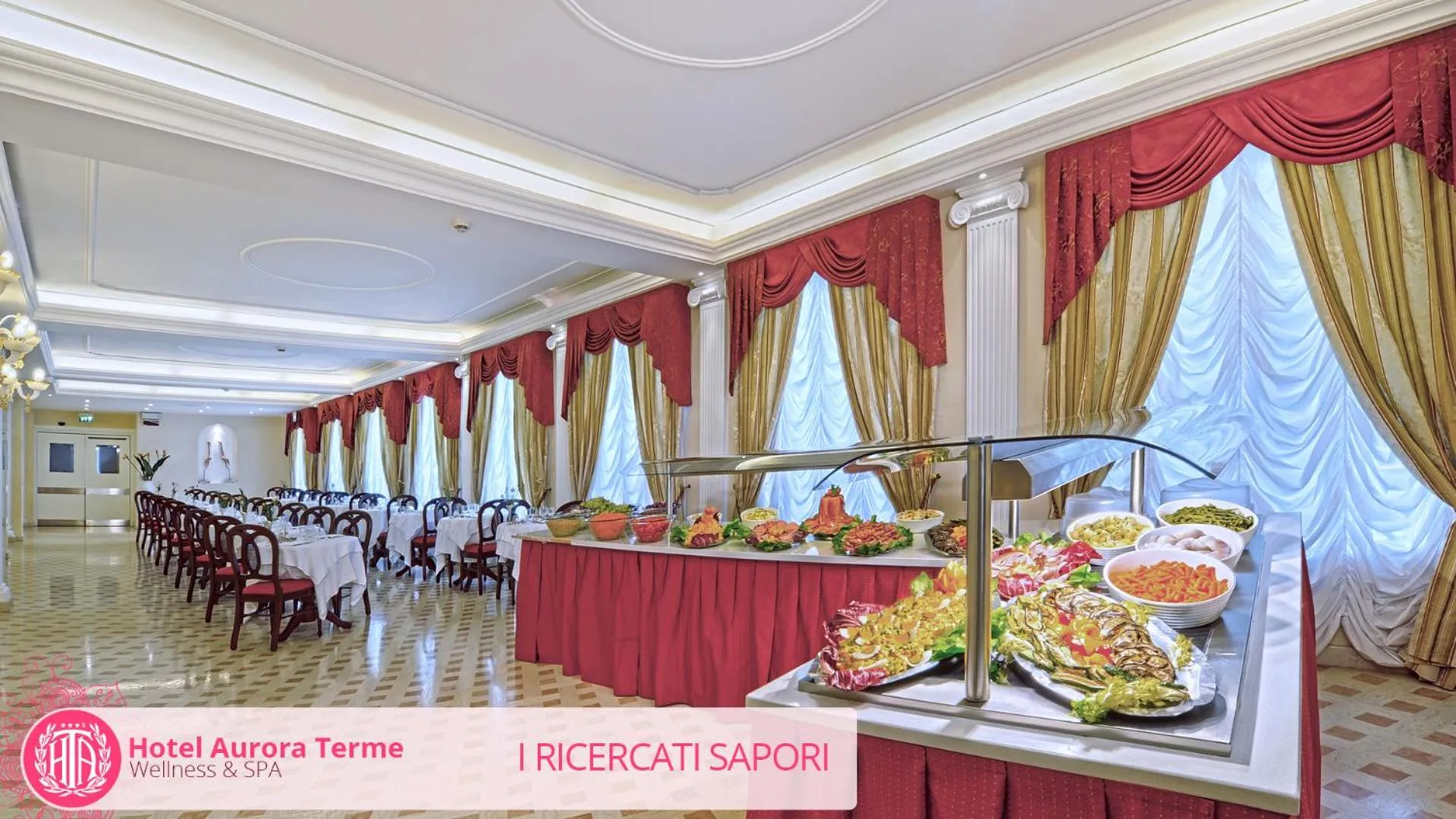 Restaurant/places to eat in Hotel Aurora Terme