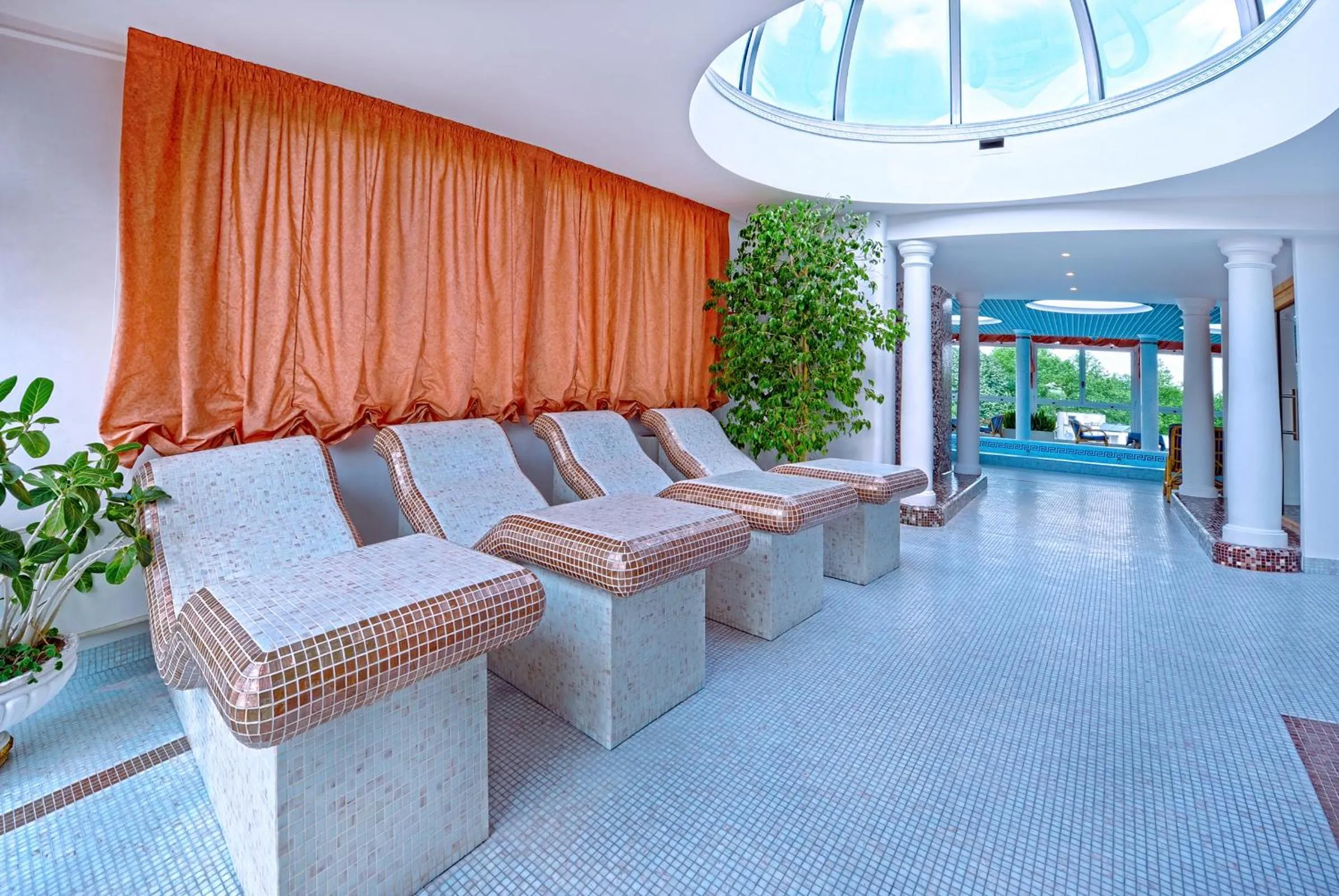 Spa and wellness centre/facilities in Hotel Aurora Terme