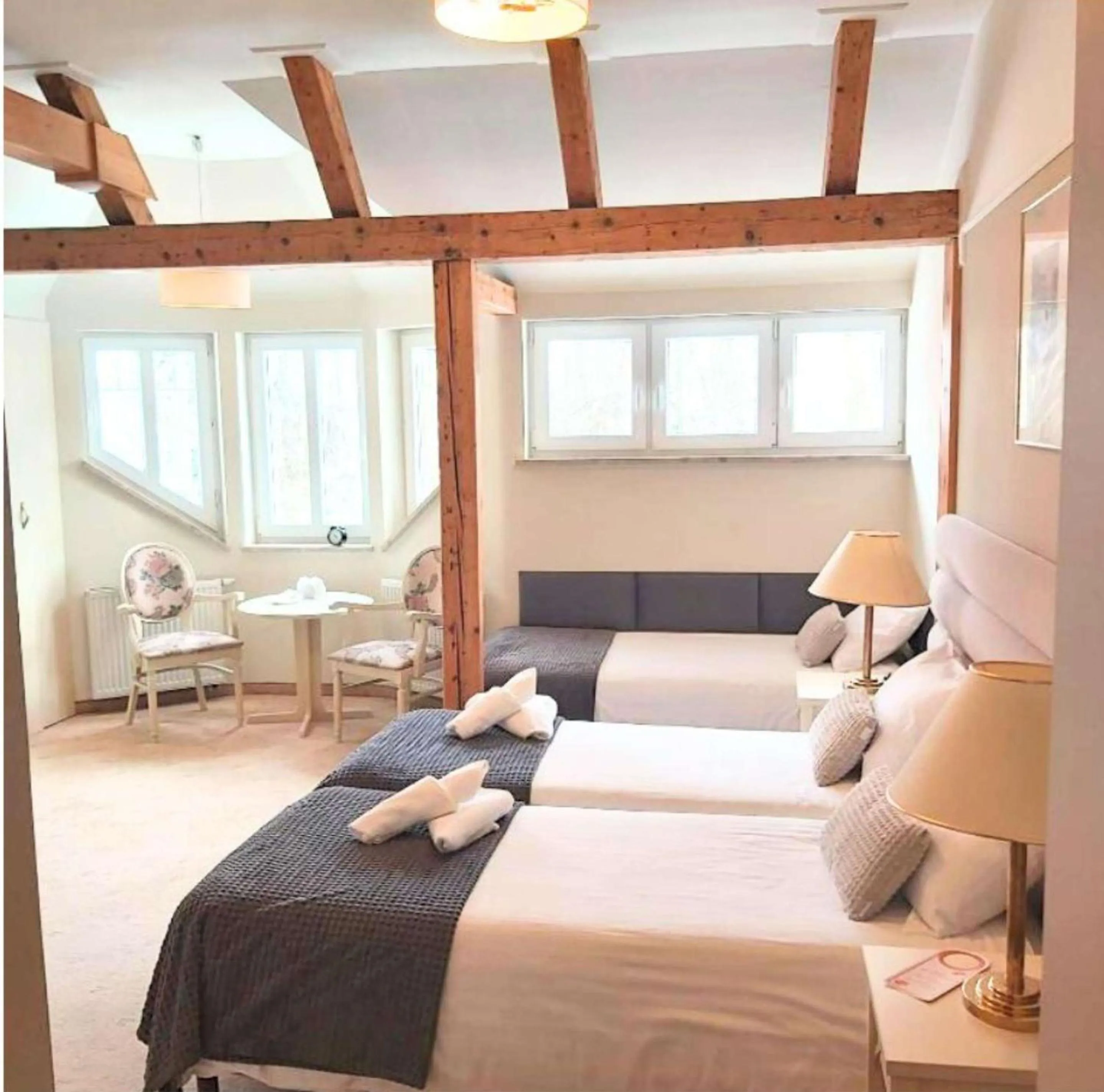 Bed in Villa Lessing