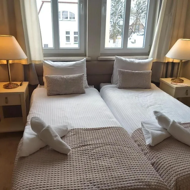 Bed in Villa Lessing