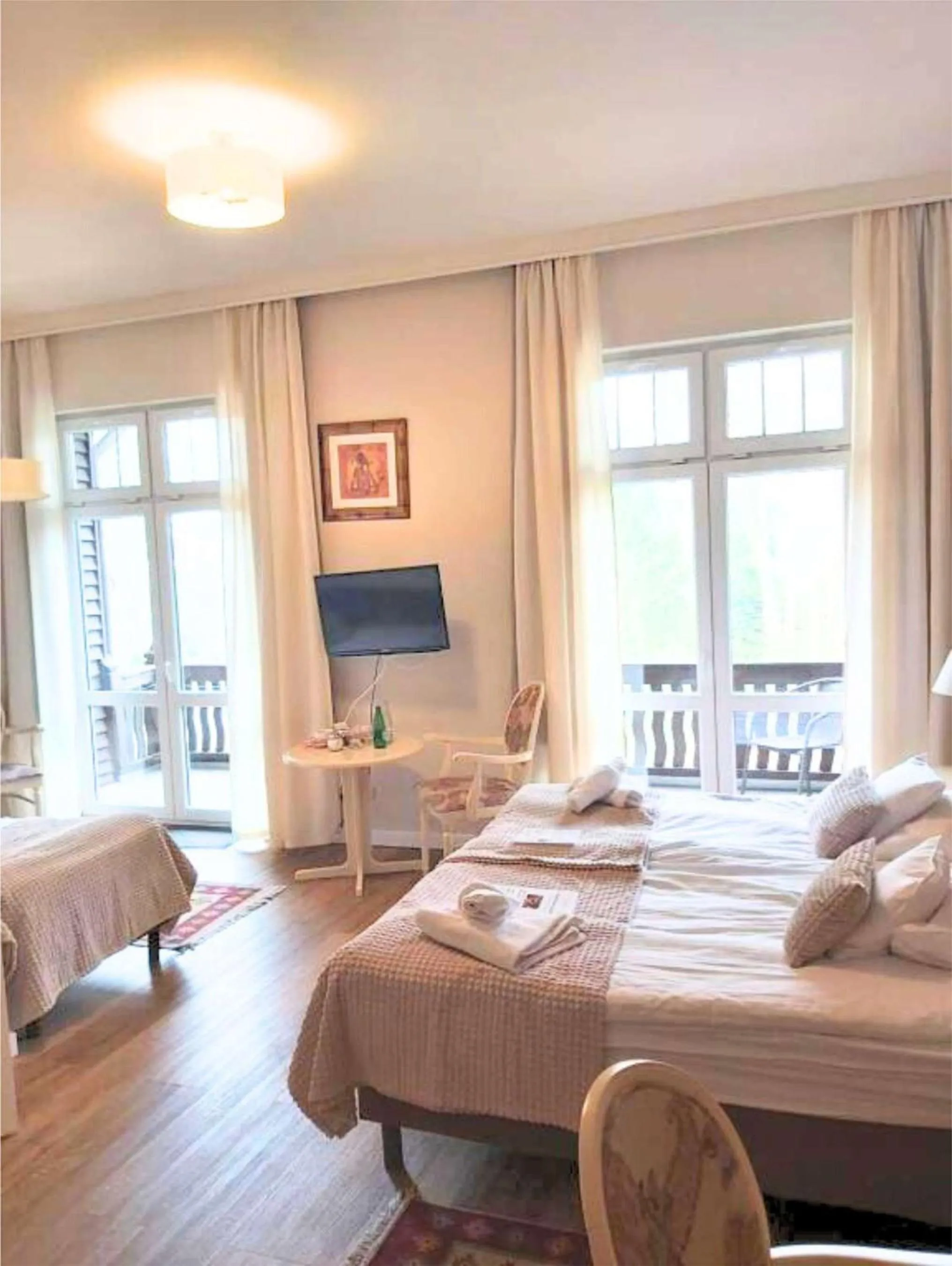 Bed in Villa Lessing