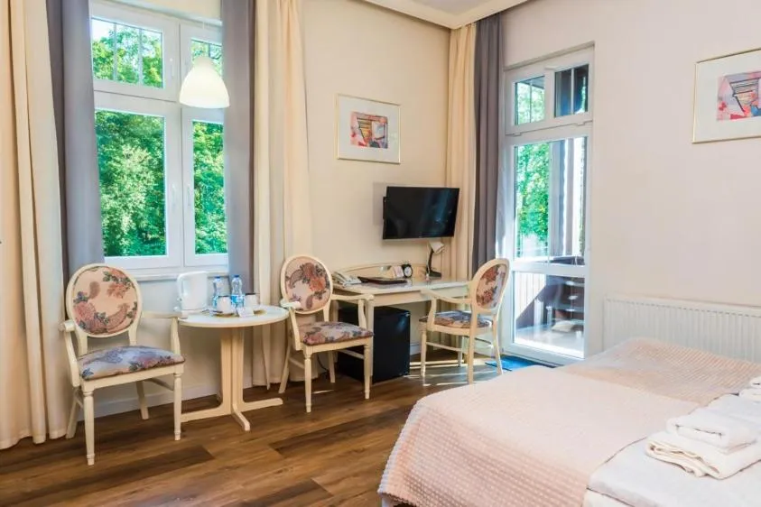 Bed in Villa Lessing