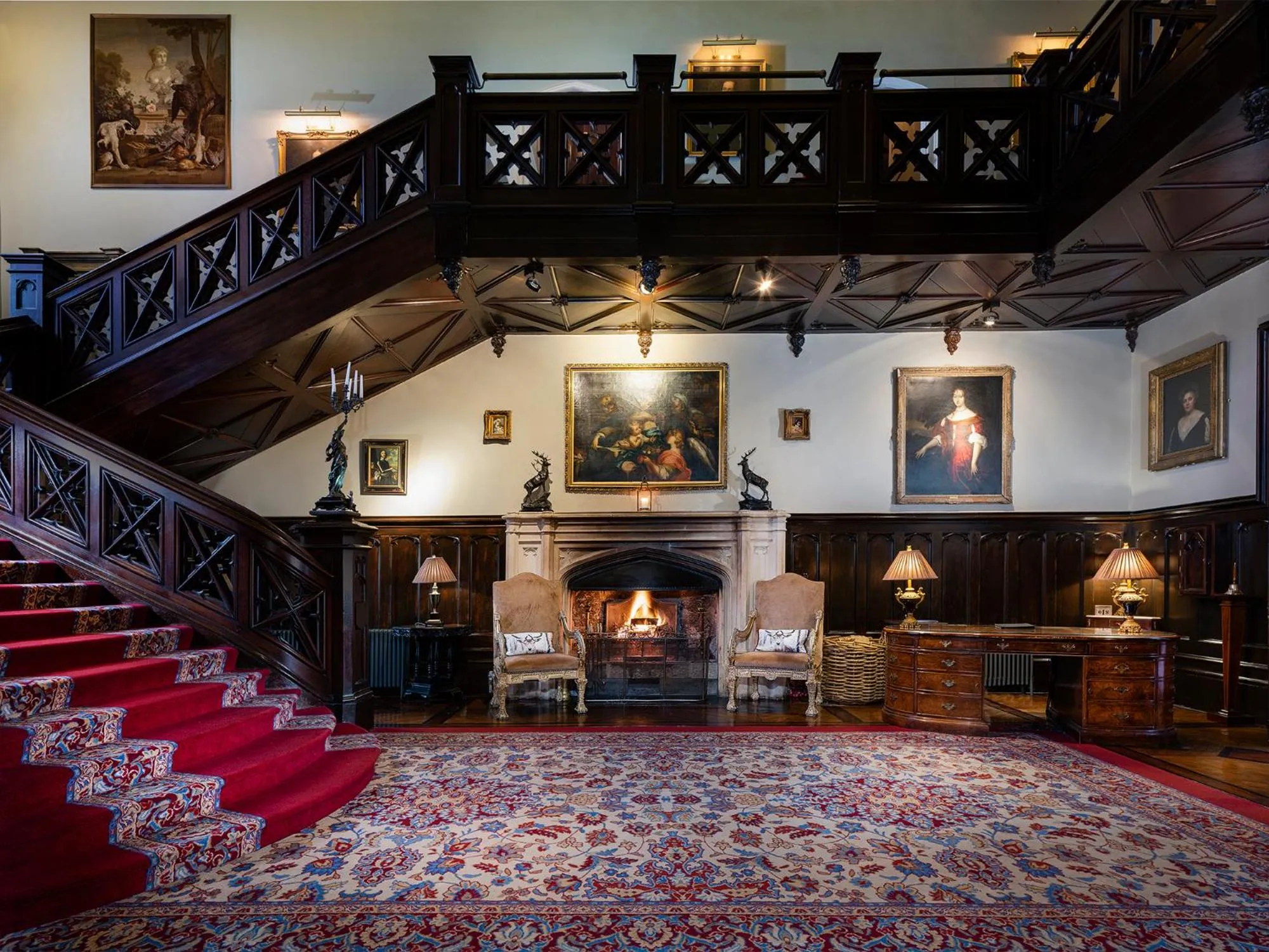 Lobby or reception in Markree Castle