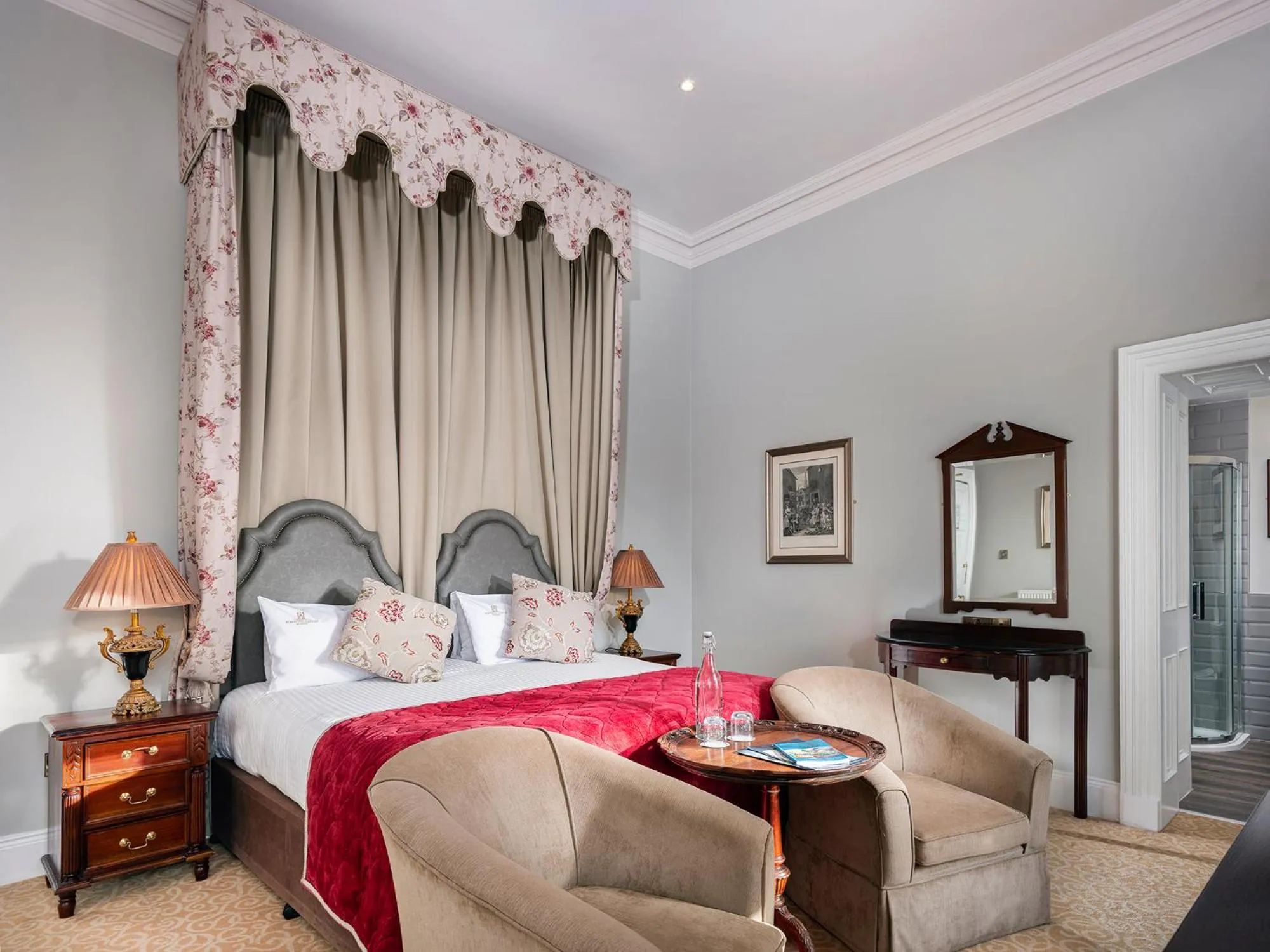 Bed in Markree Castle