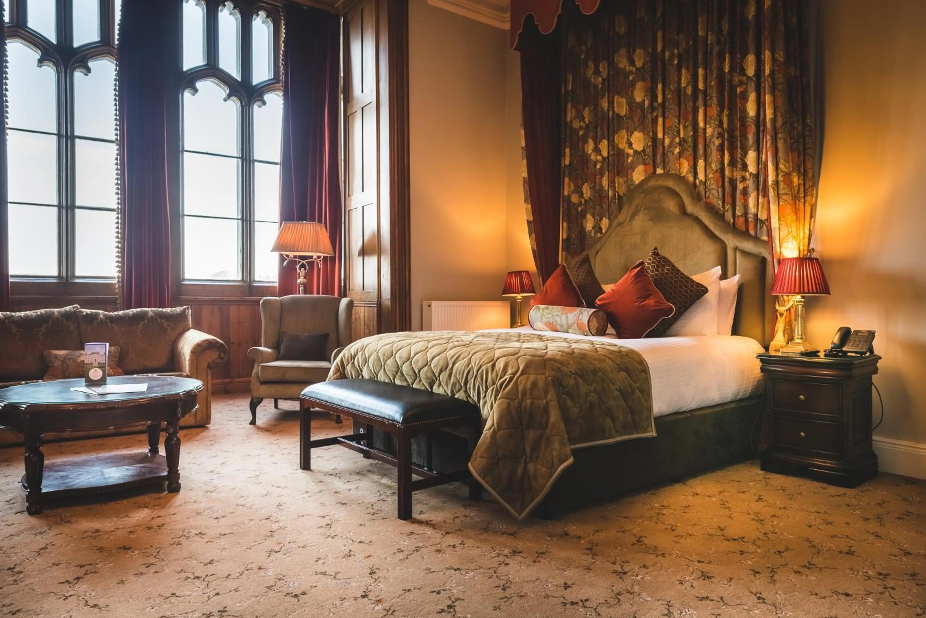 Bed in Markree Castle