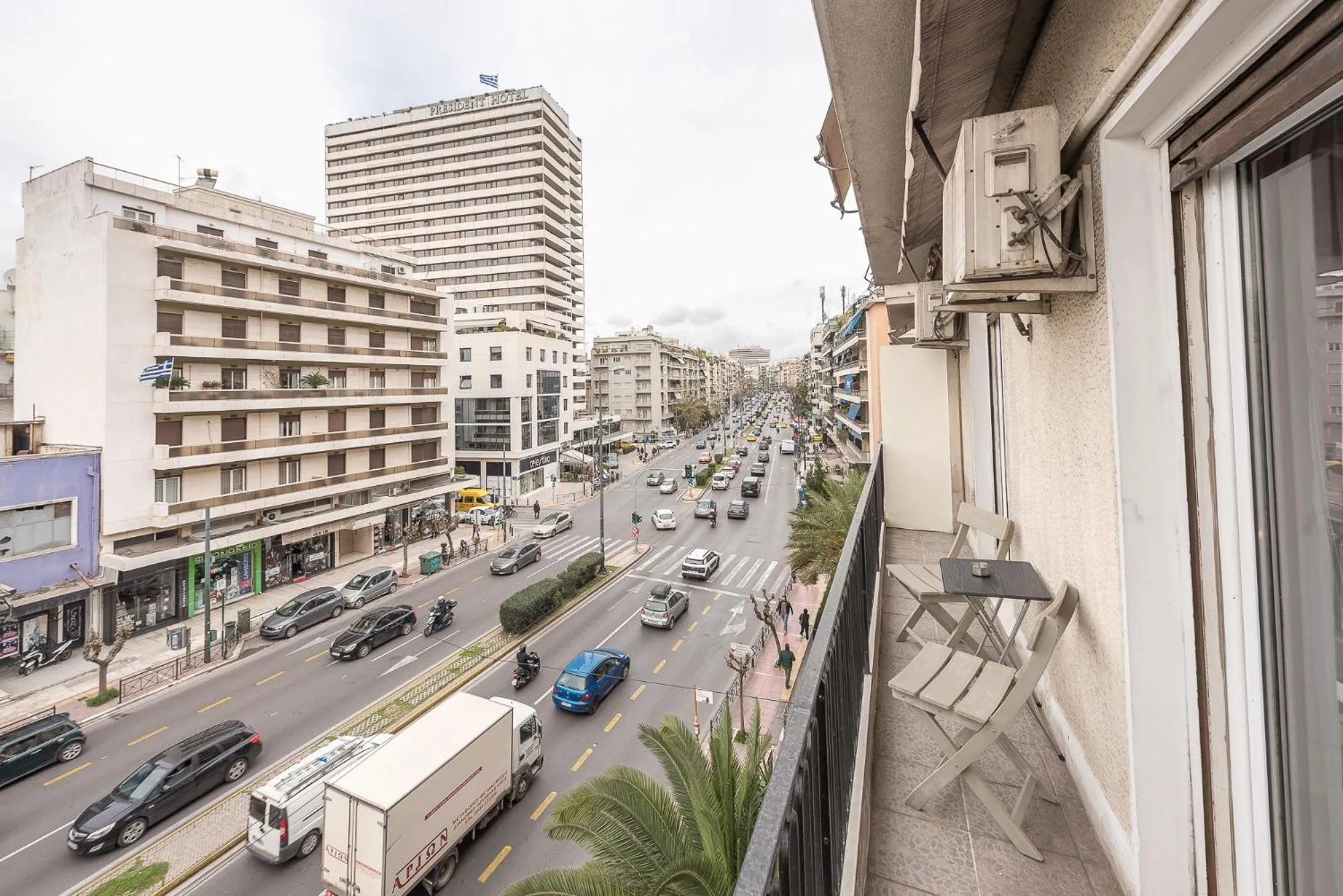 City view in Athens Boutique Apartment by Cloudkeys