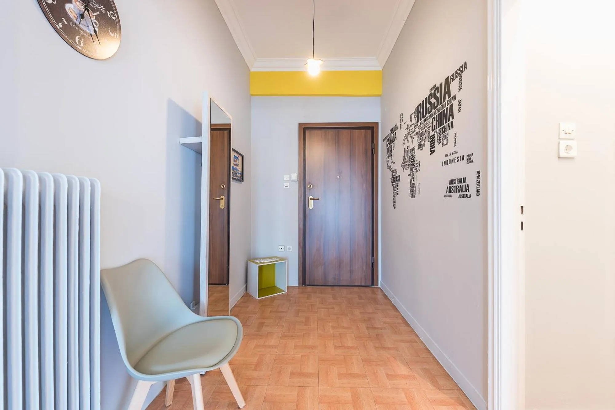 Living room in Athens Boutique Apartment by Cloudkeys