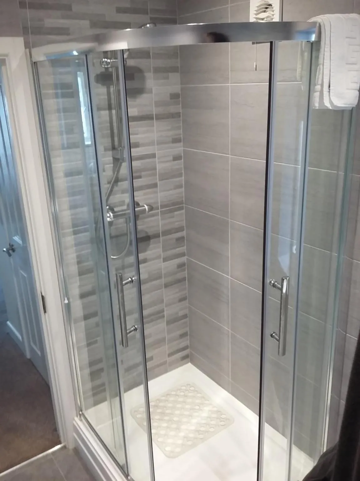 Shower in Harrington Flats