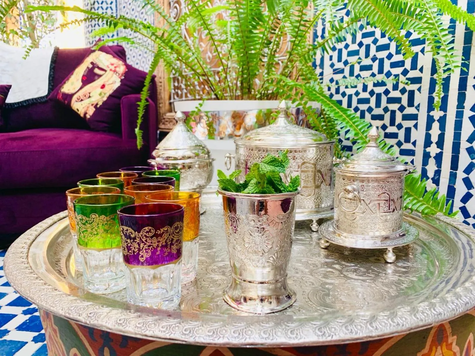 Drinks in Riad Fes Nass Zmane