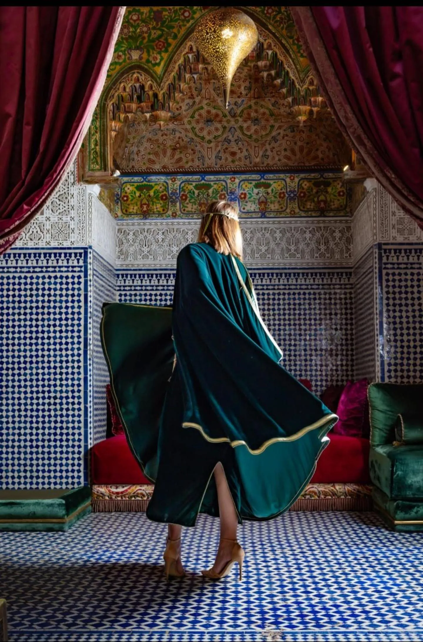 Living room in Riad Fes Nass Zmane