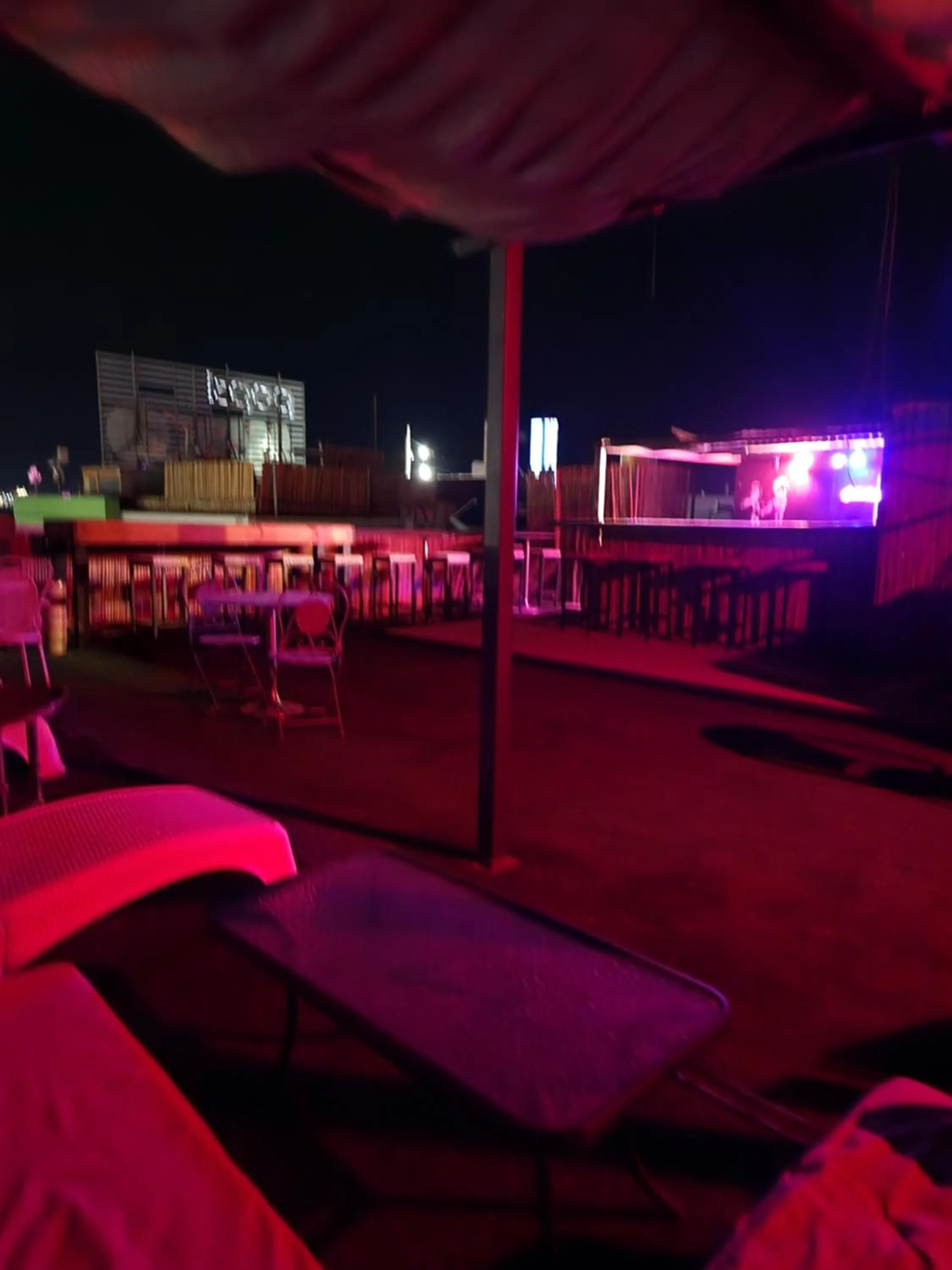 Patio in Amdar Hostel