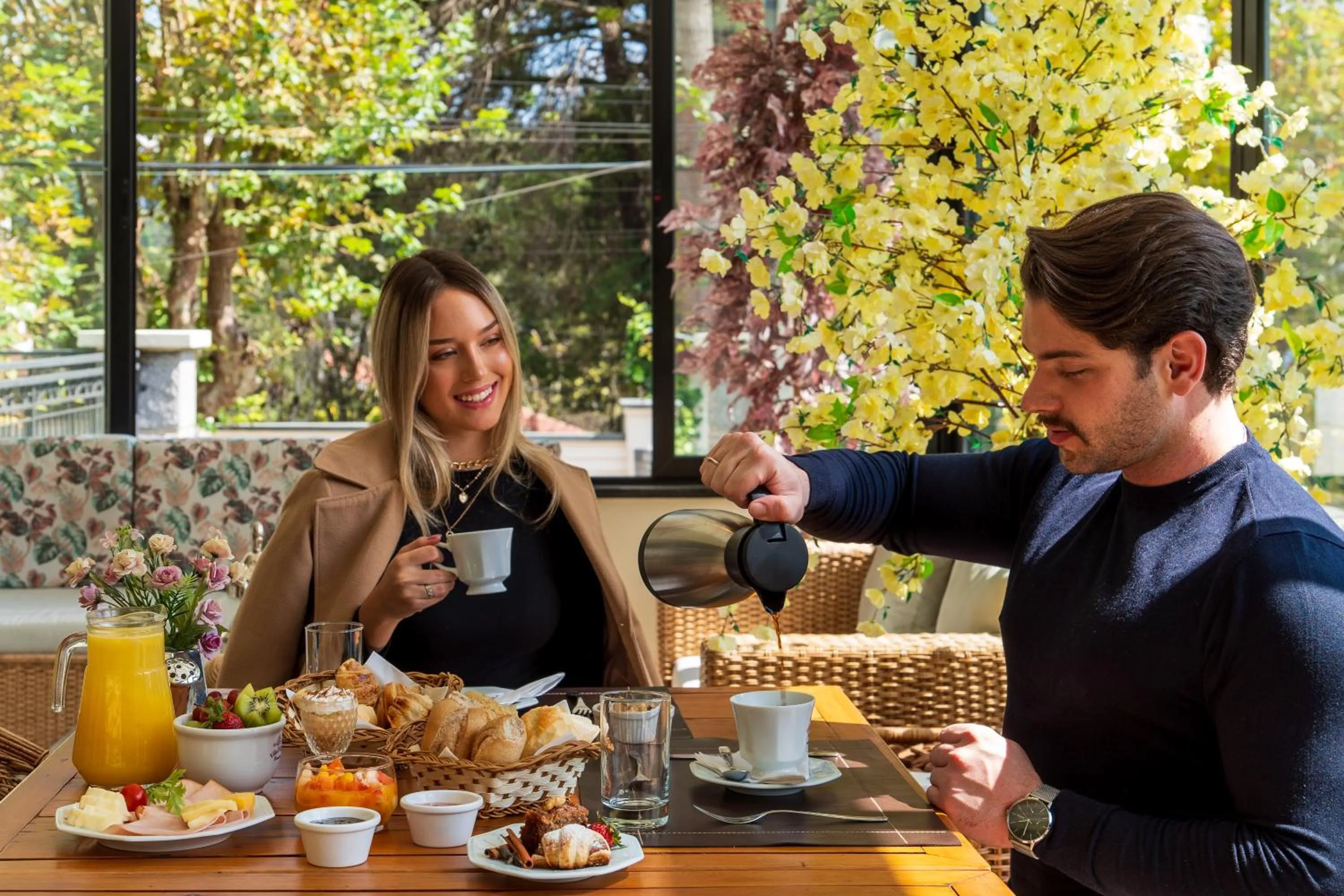 Breakfast in Pousada D'Biagy Premium