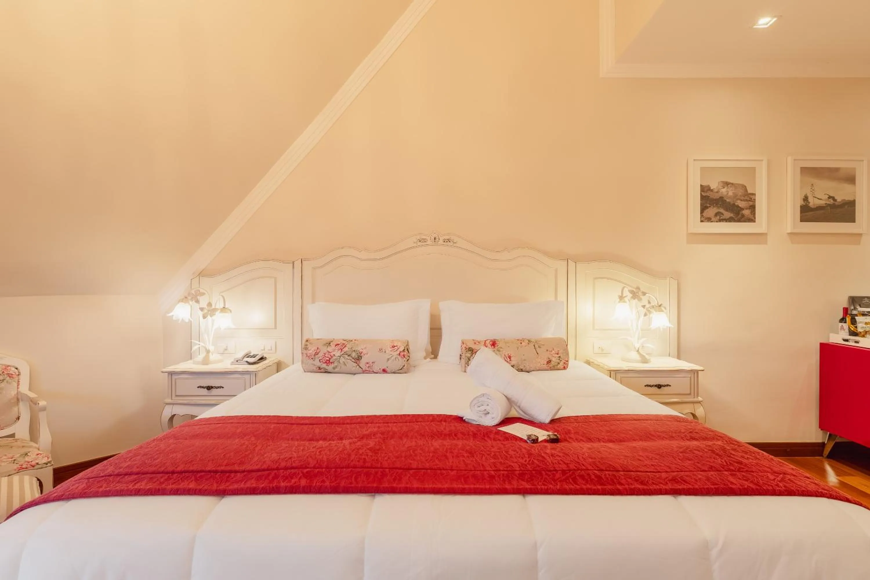 Bed in Pousada D'Biagy Premium