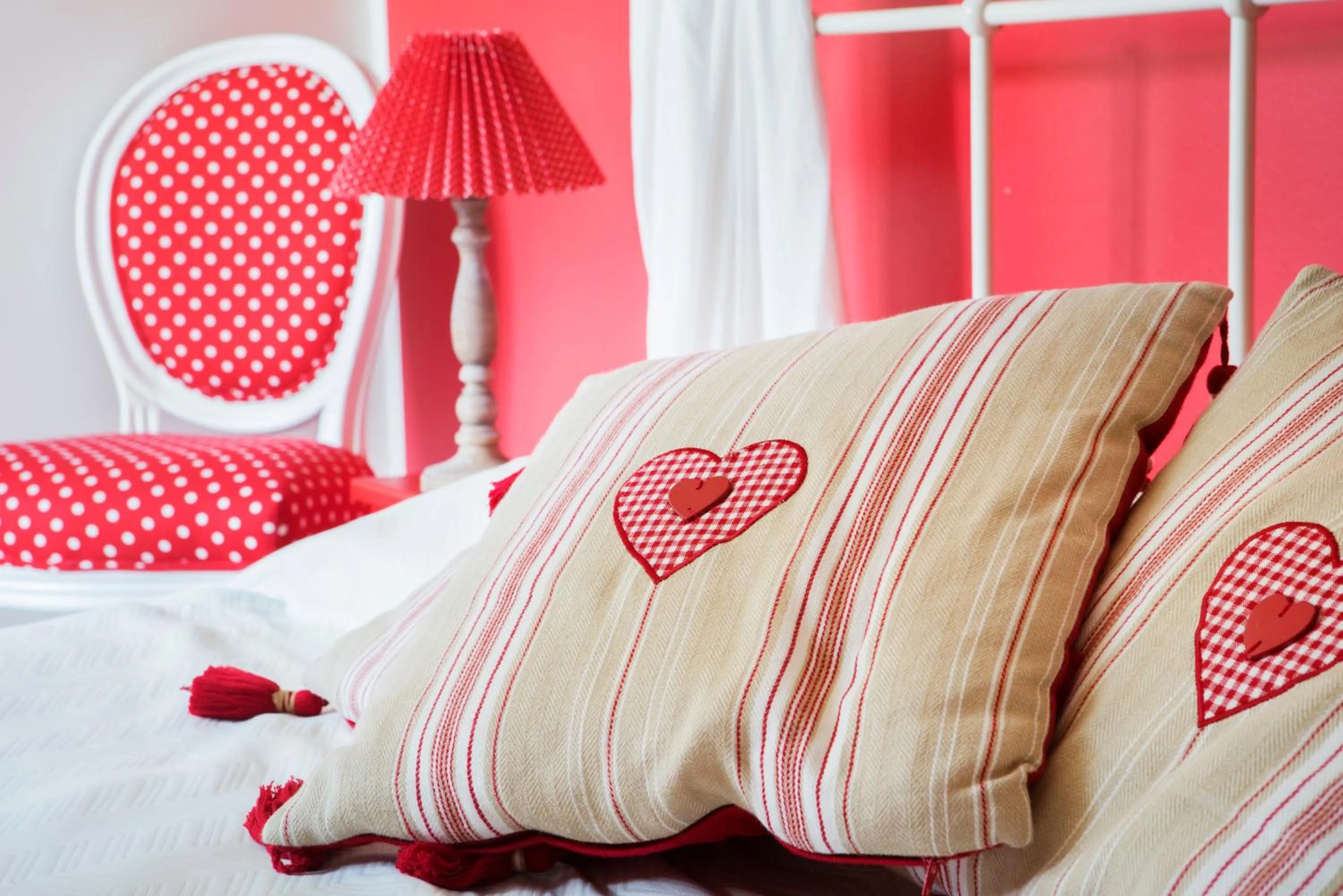 Decorative detail, Bed in B&B The Divine