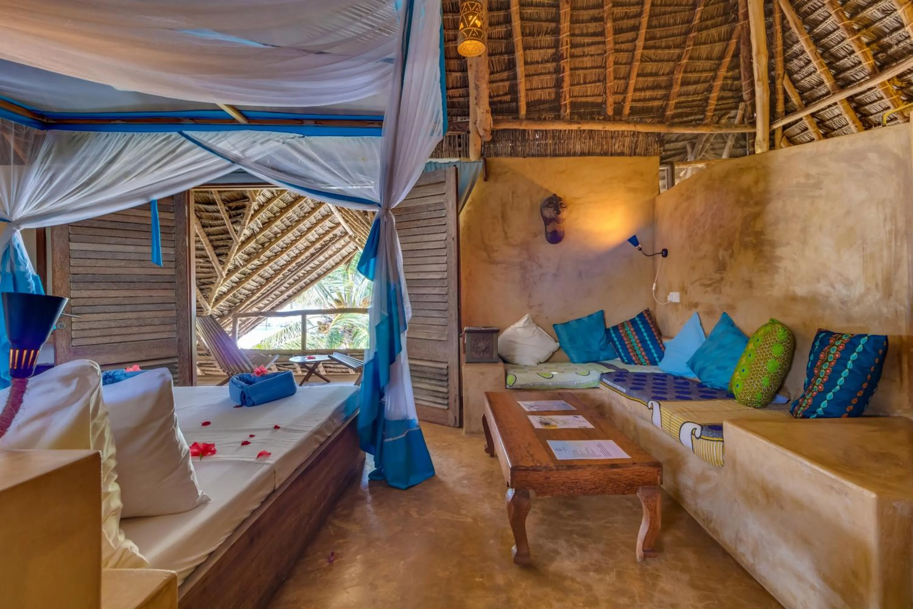 Bed in SeVi Boutique Hotel