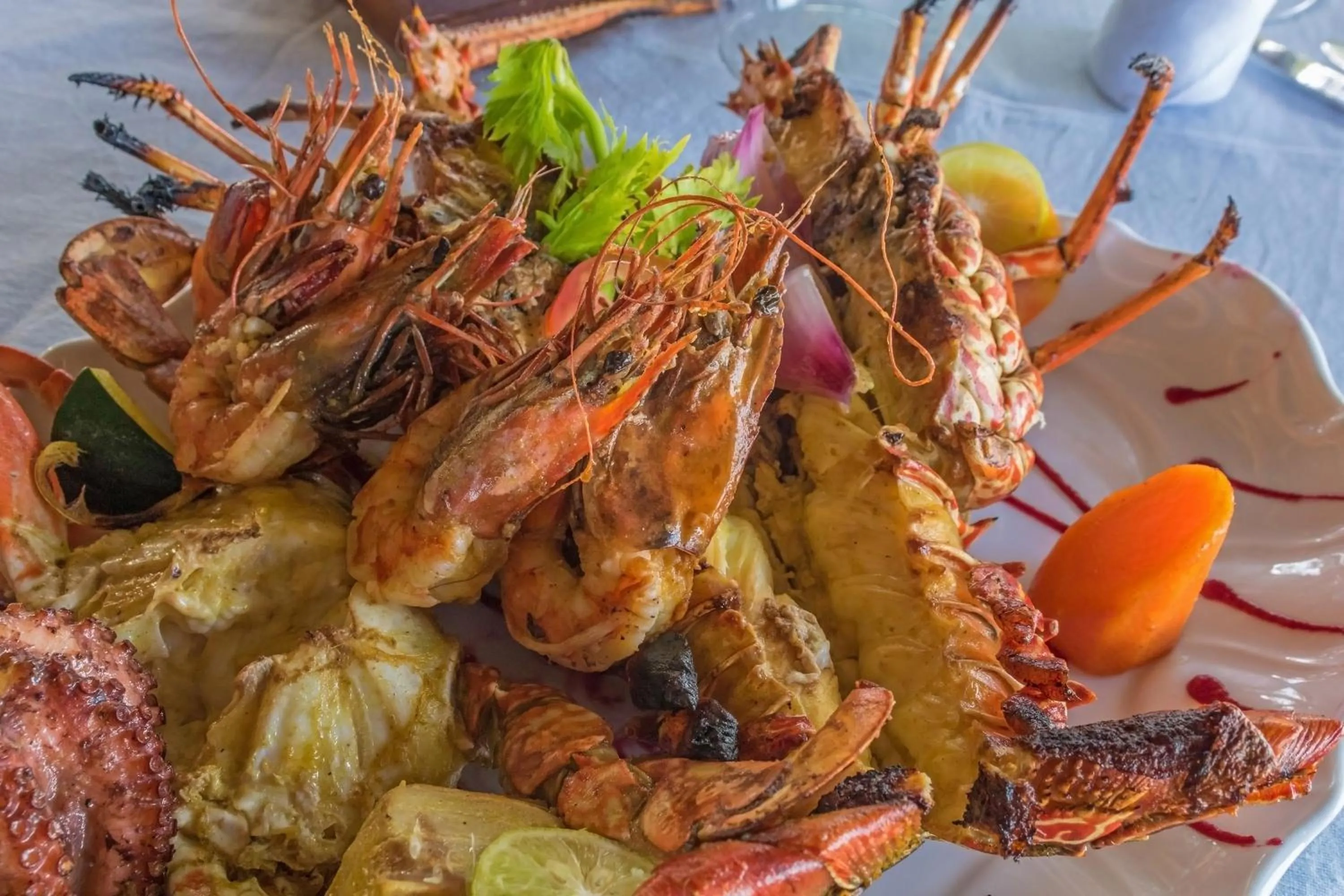 Food close-up in SeVi Boutique Hotel