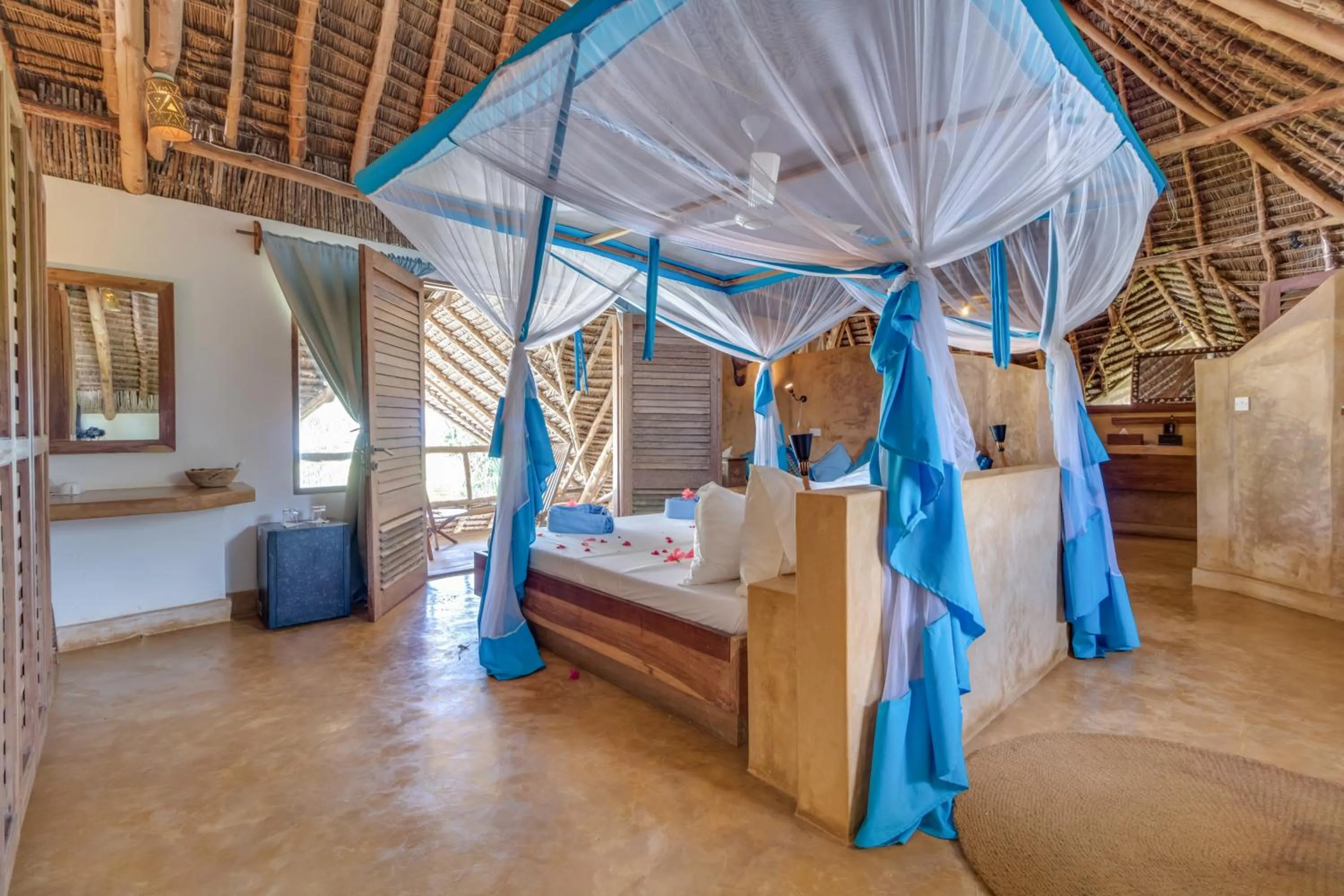 Bed in SeVi Boutique Hotel