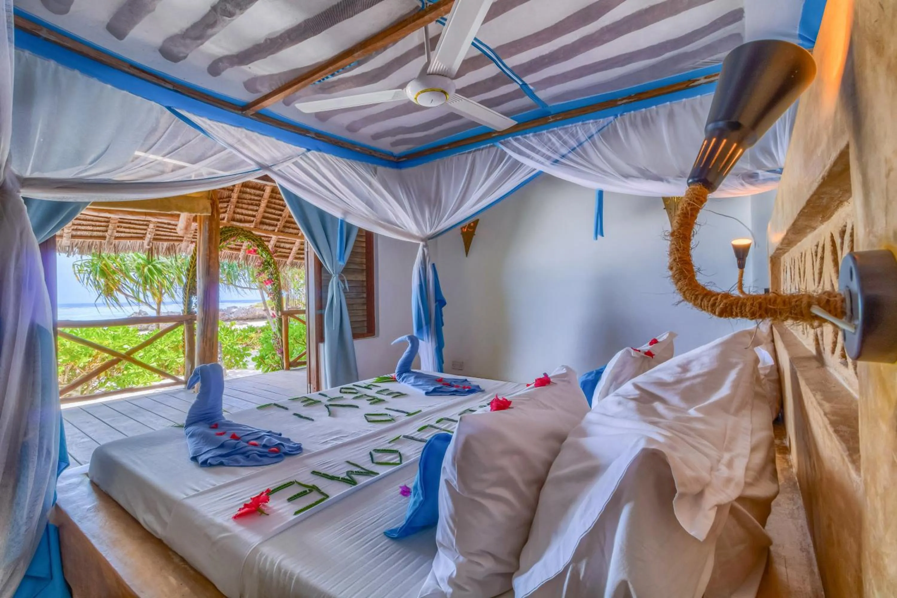 Bed in SeVi Boutique Hotel