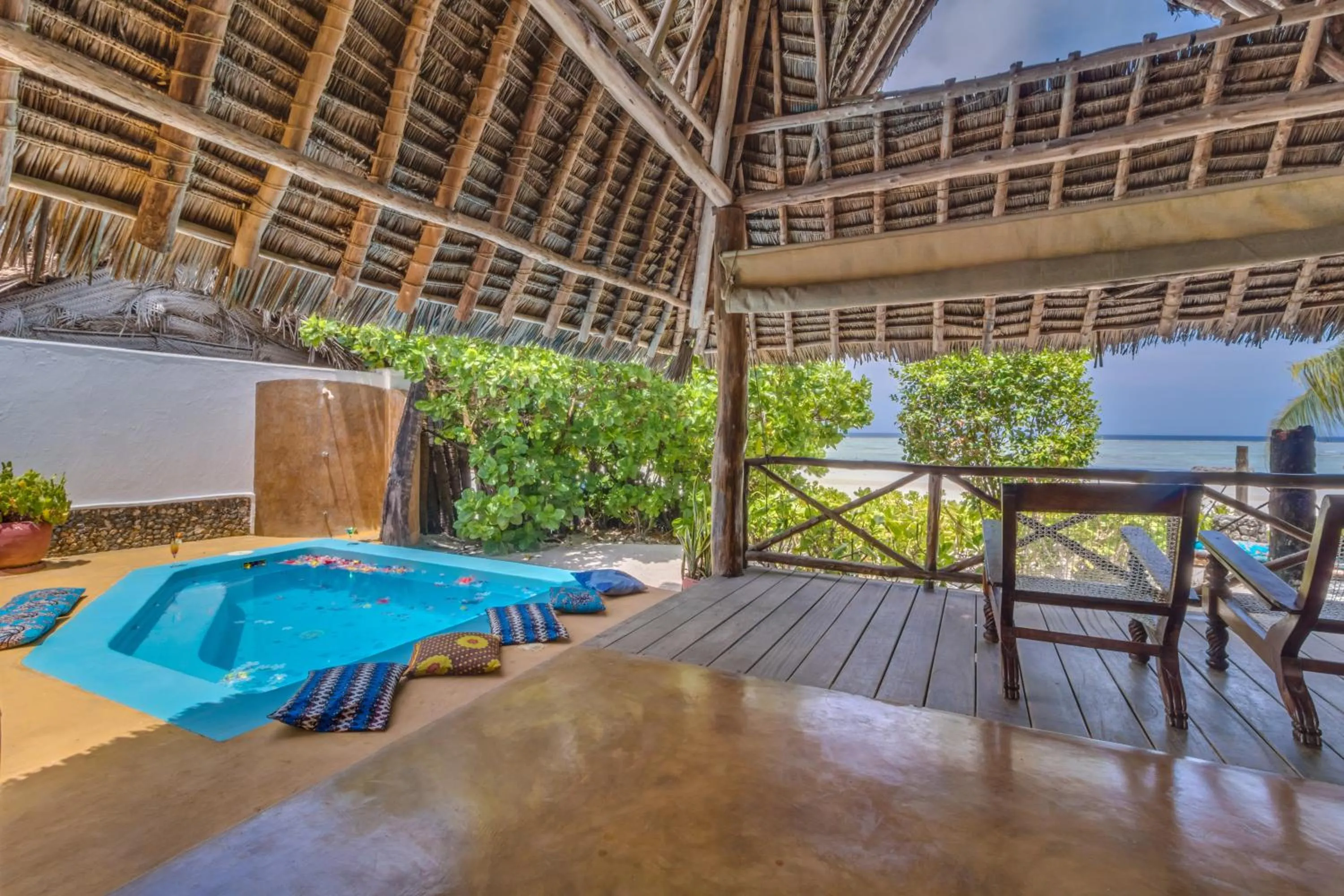 Patio in SeVi Boutique Hotel