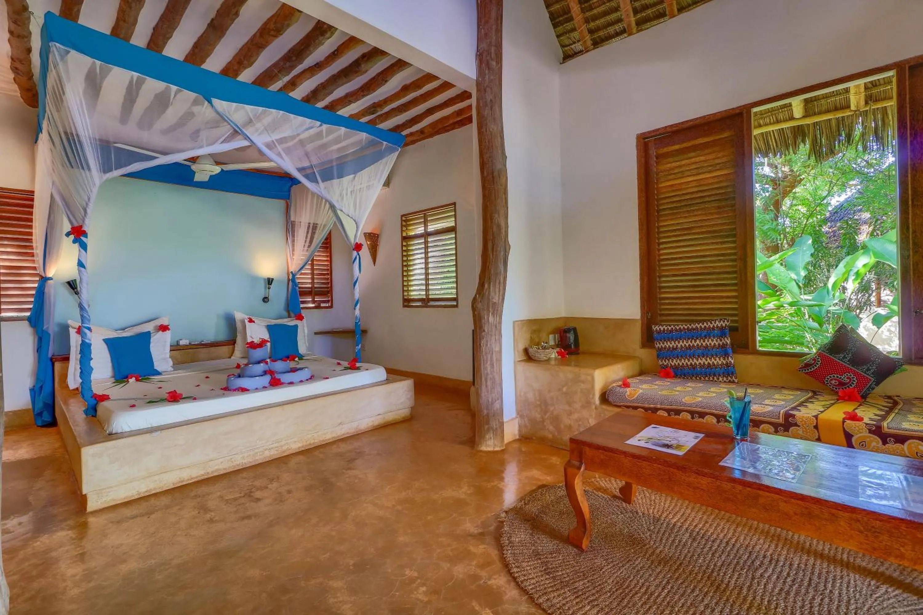 Bed in SeVi Boutique Hotel