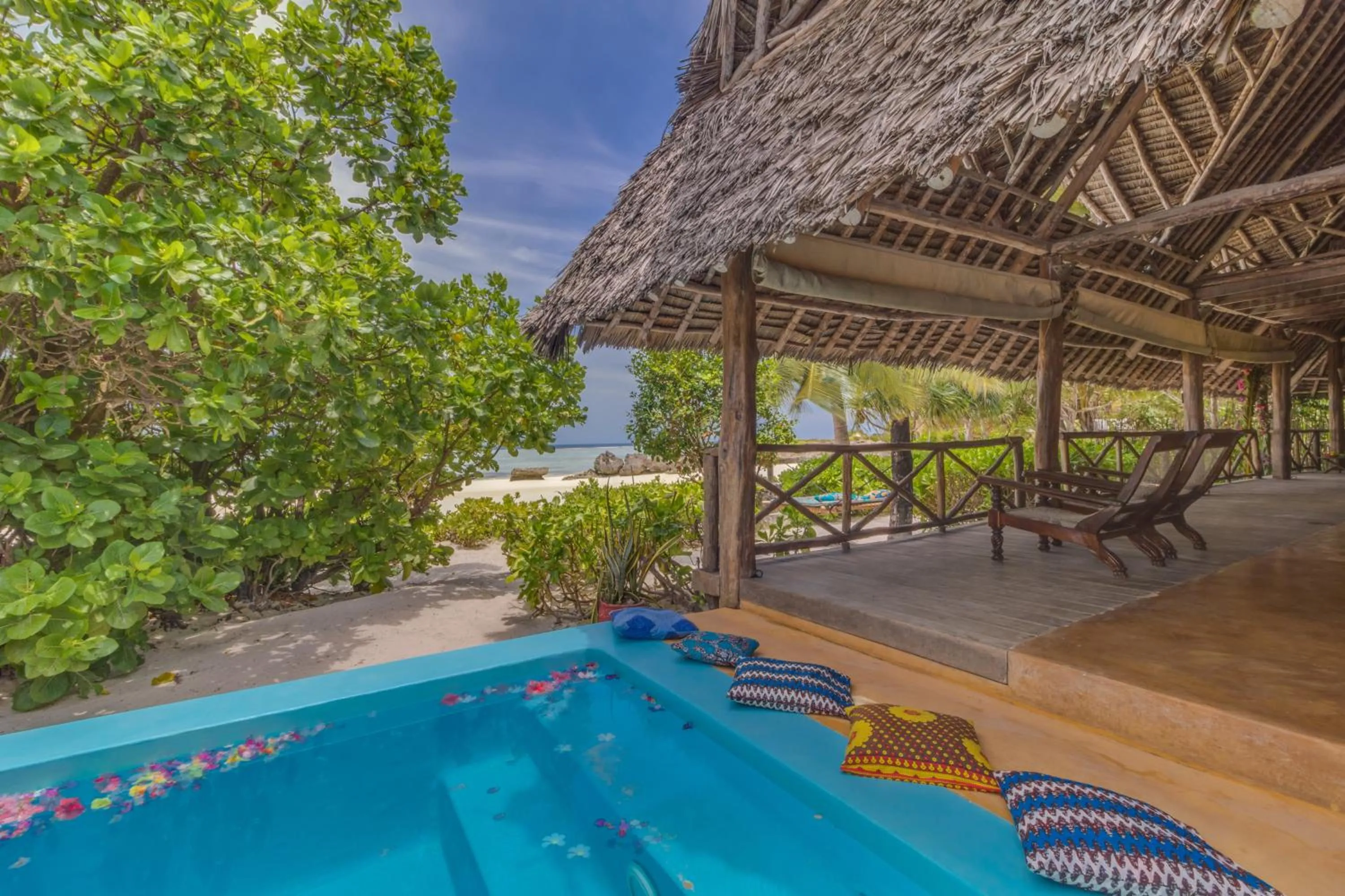 Swimming pool in SeVi Boutique Hotel