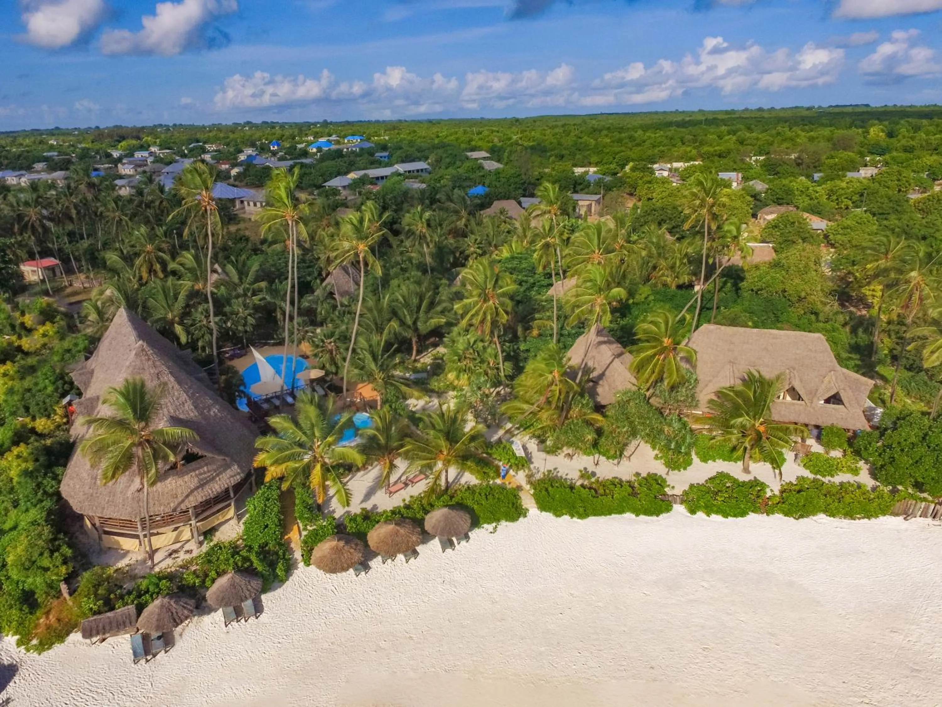 Bird's eye view in SeVi Boutique Hotel