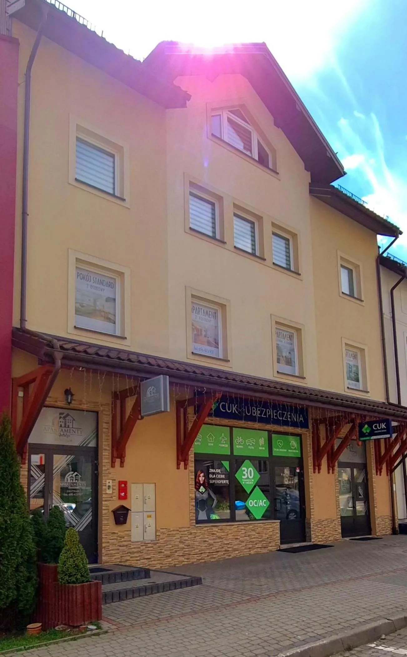 Property building in Apartamenty Bełska Centrum