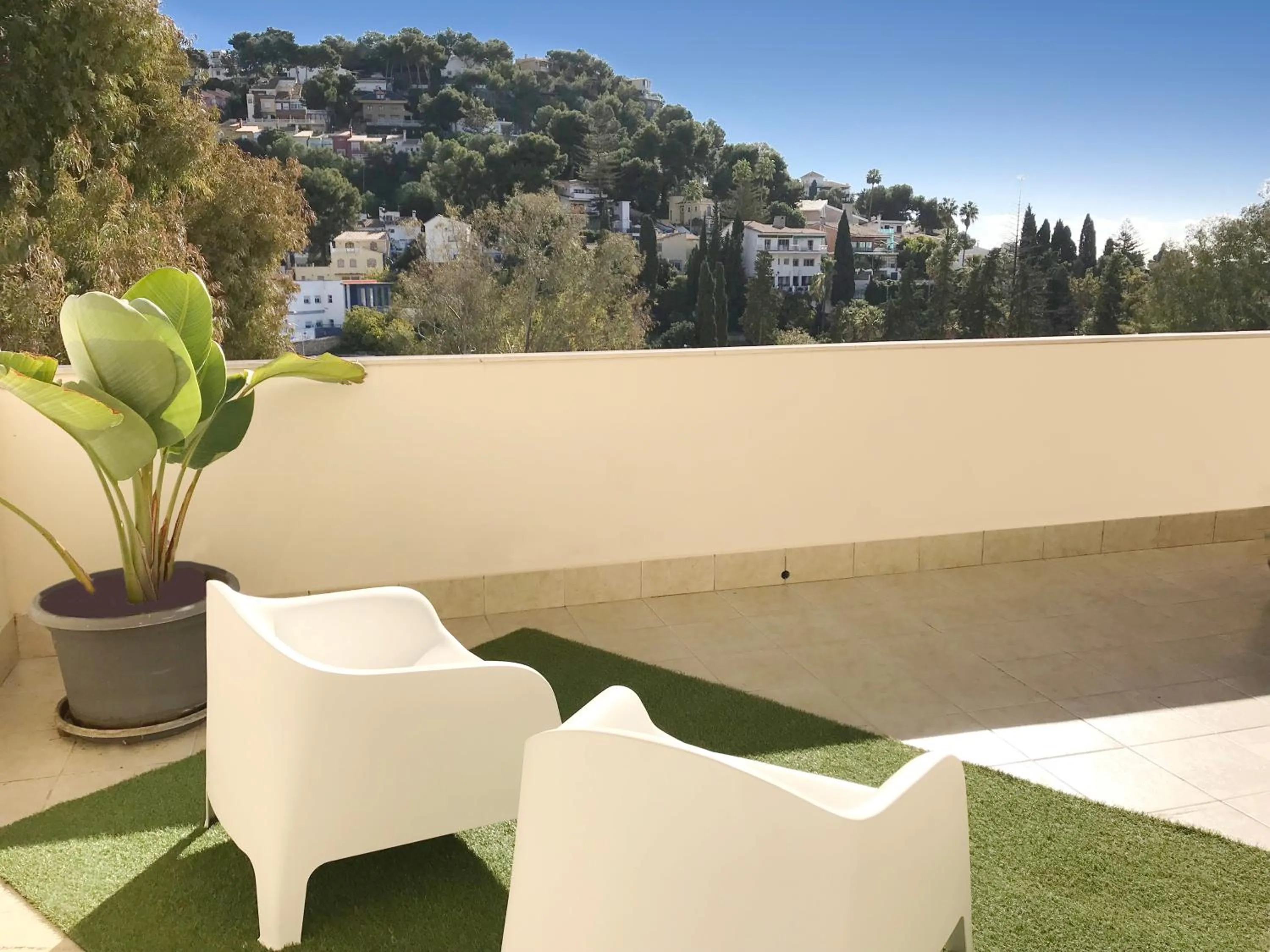 Balcony/Terrace in Apartamentos Doña Carmen