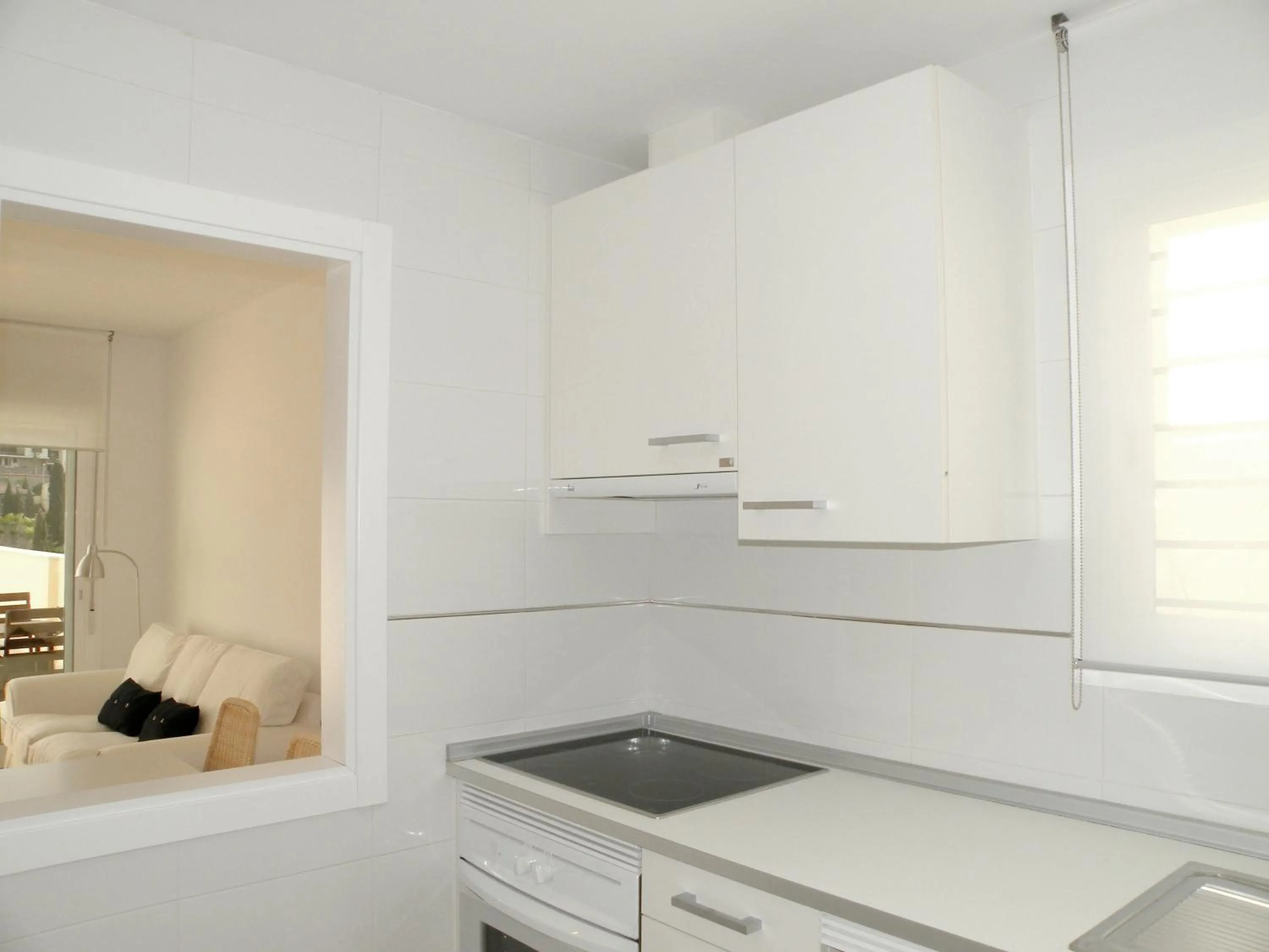 Kitchen or kitchenette in Apartamentos Doña Carmen