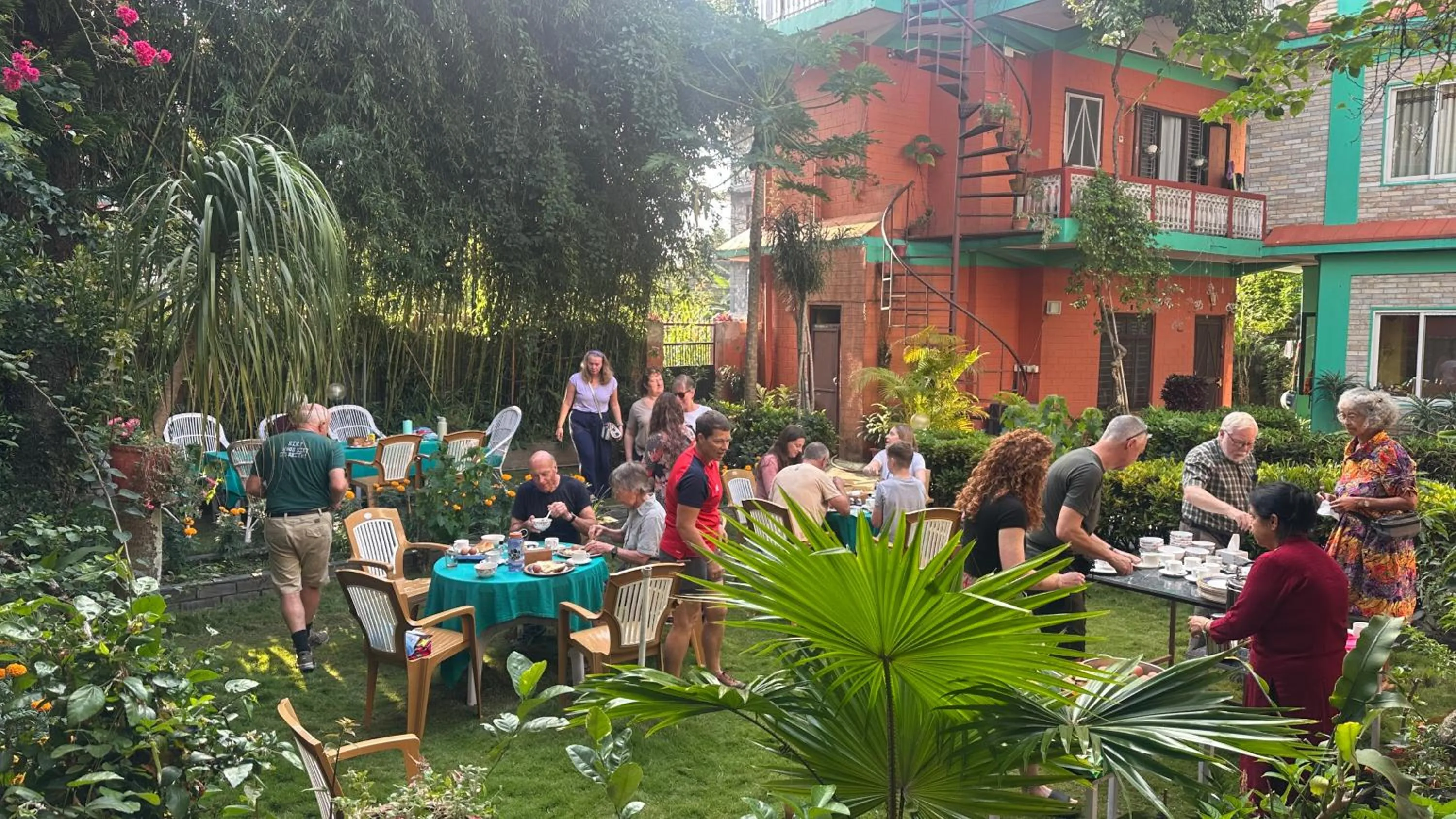 Property building in New Pokhara Lodge - Pokhara Lakeside