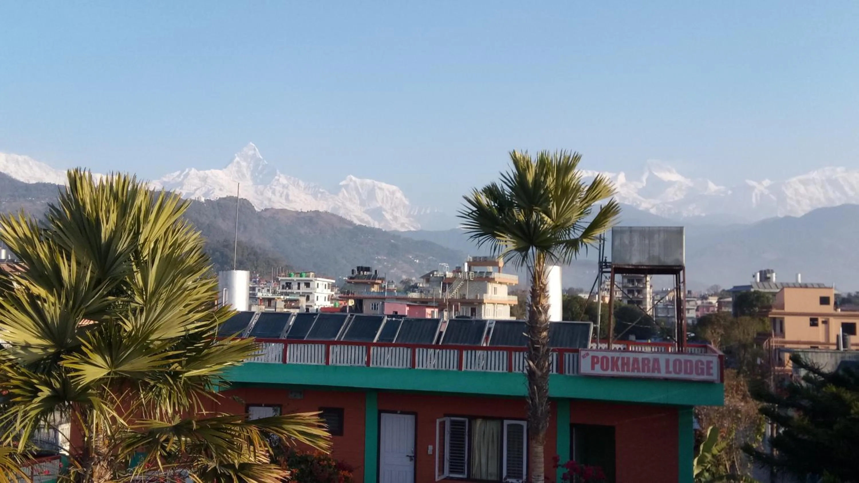 Property building in New Pokhara Lodge - Pokhara Lakeside