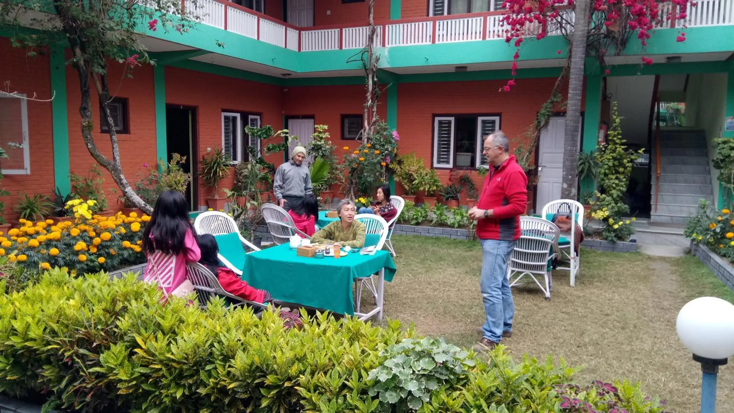 Property building in New Pokhara Lodge - Pokhara Lakeside Property building in New Pokhara Lodge - Pokhara Lakeside