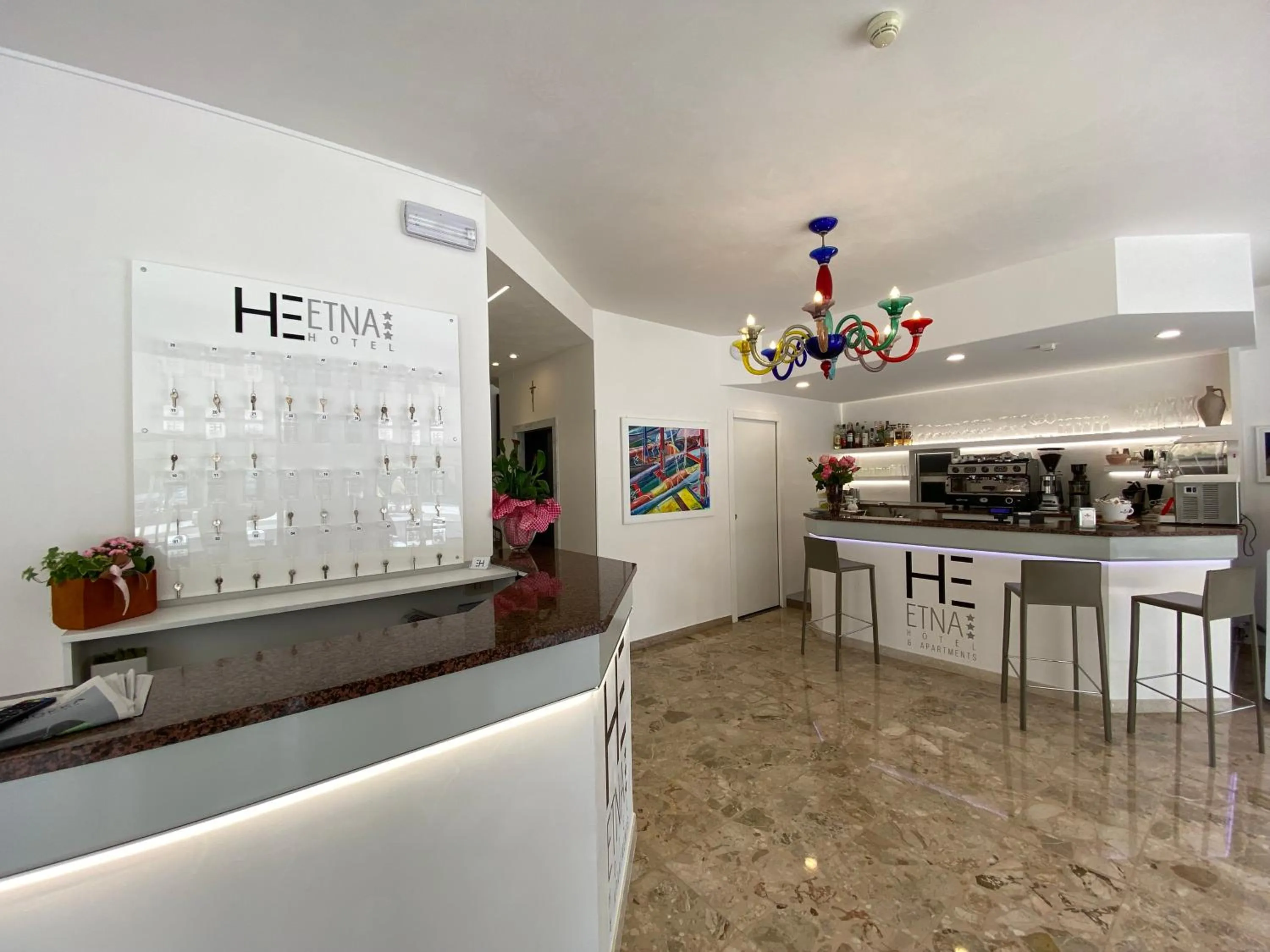 Lounge or bar in Hotel Etna