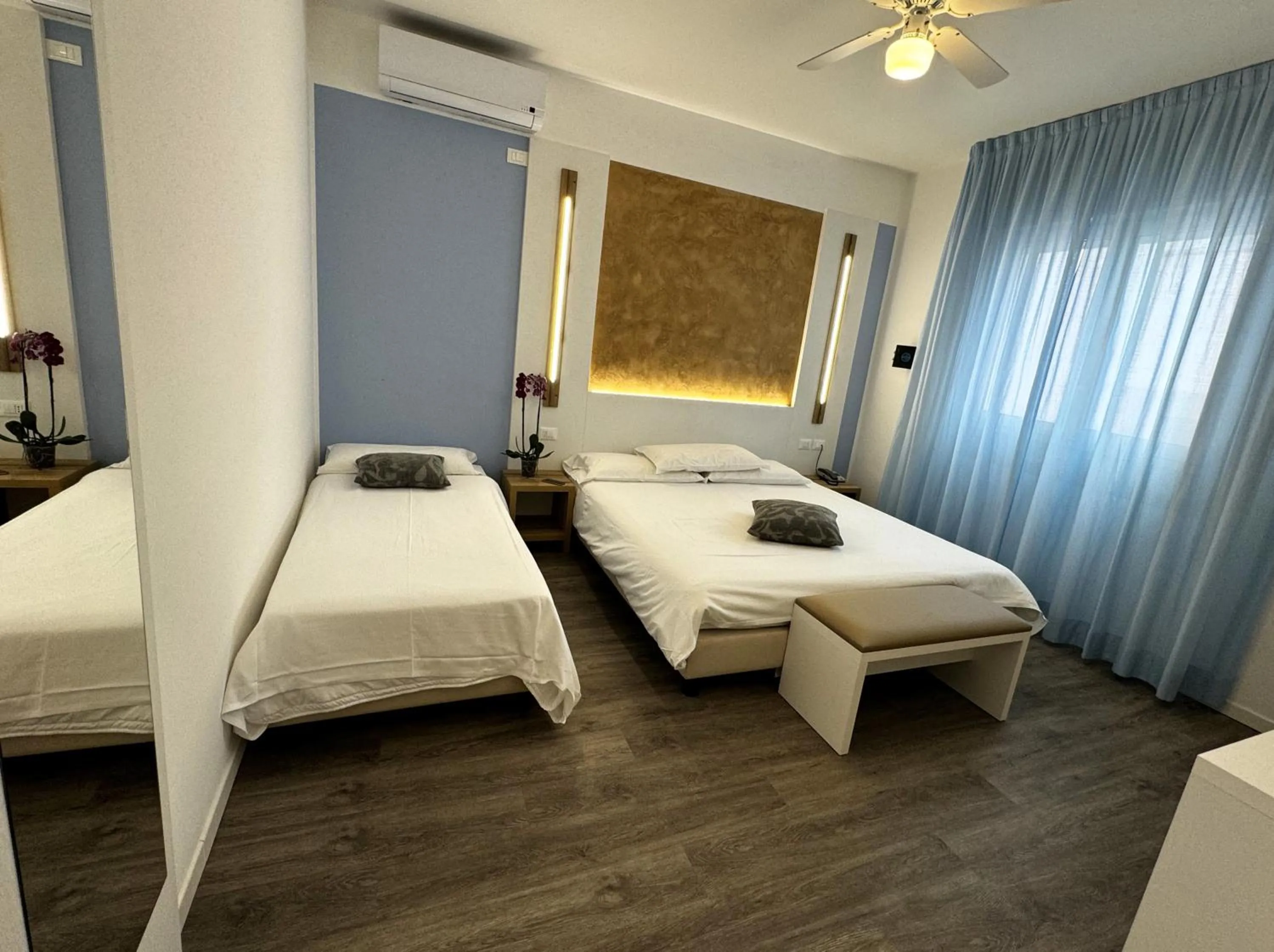 Bedroom, Bed in Hotel Etna