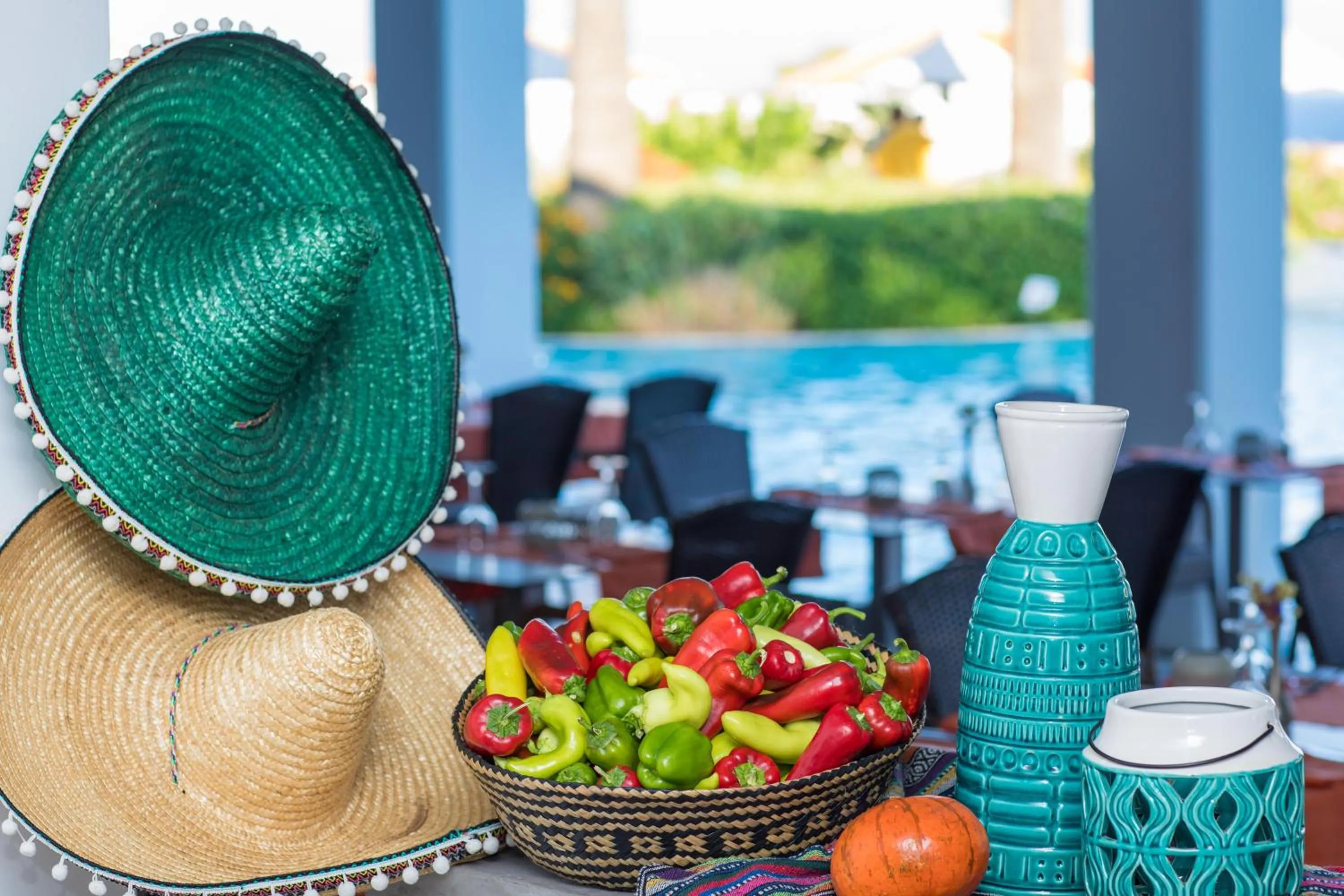 Restaurant/places to eat in Lindos Breeze Beach Hotel