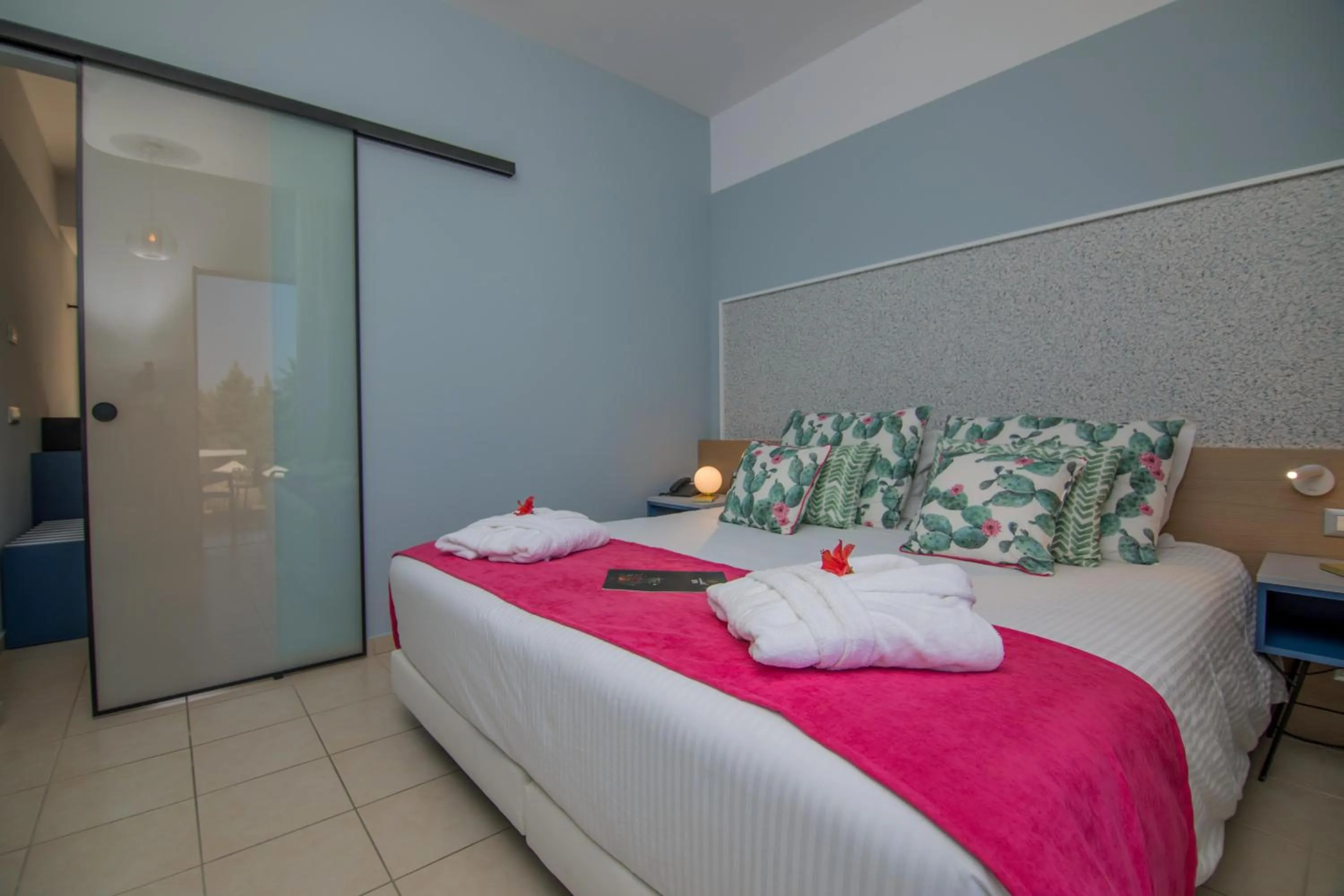 Photo of the whole room, Bed in Lindos Breeze Beach Hotel