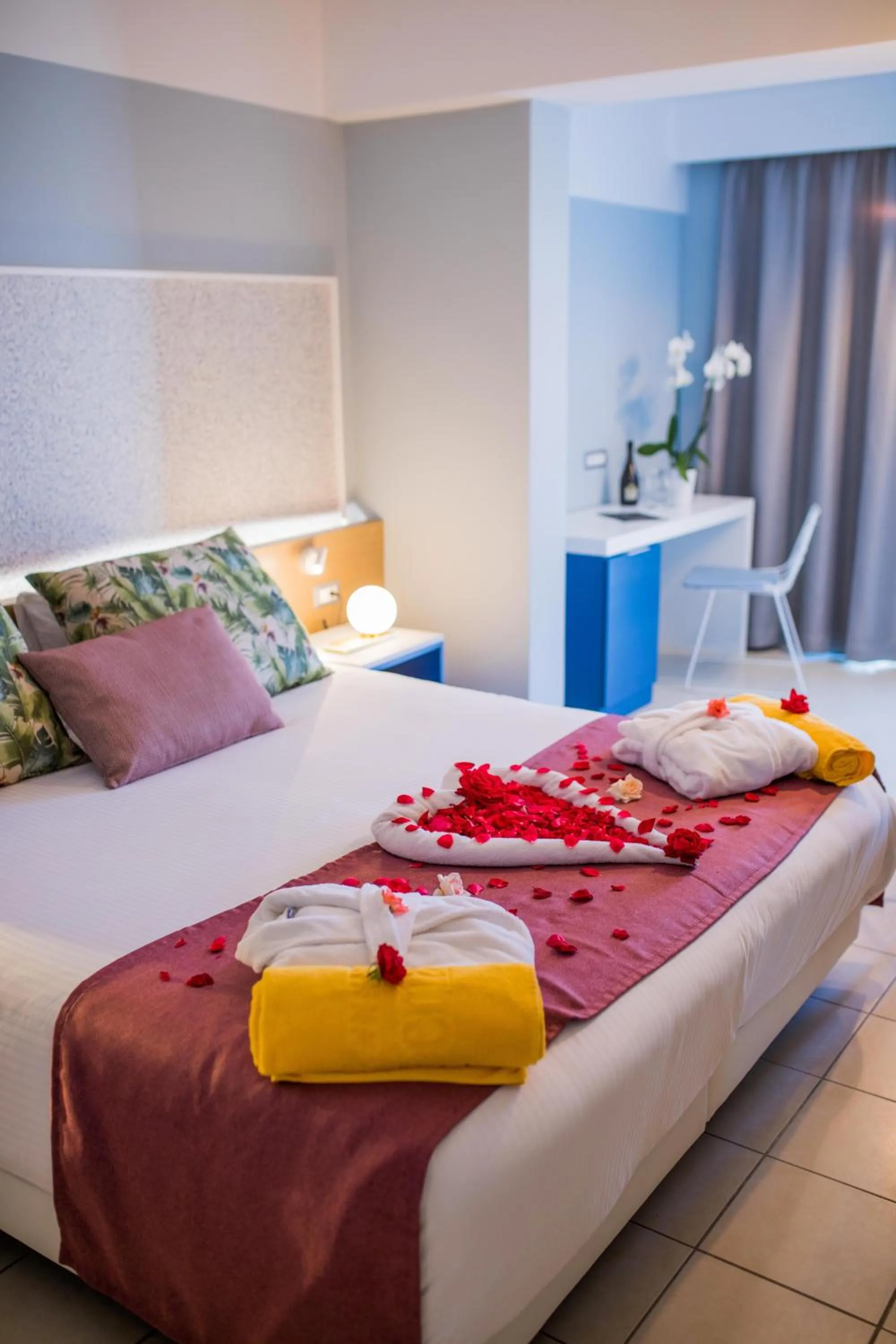 Photo of the whole room, Bed in Lindos Breeze Beach Hotel