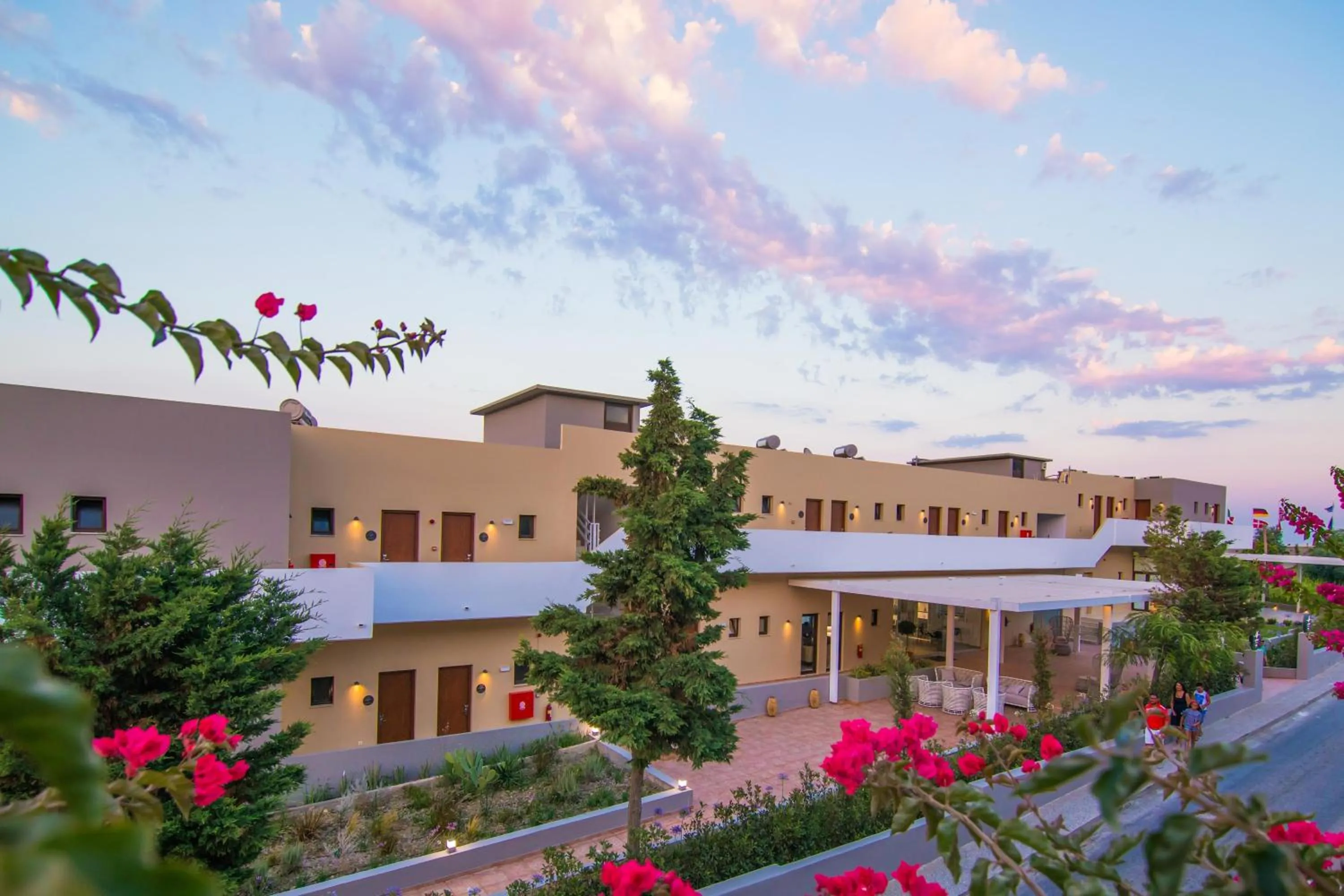 Property building in Lindos Breeze Beach Hotel