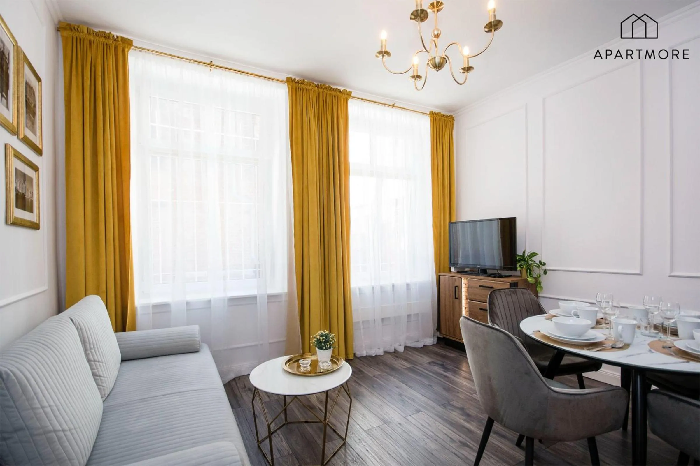 Living room in Old Town by Apartmore