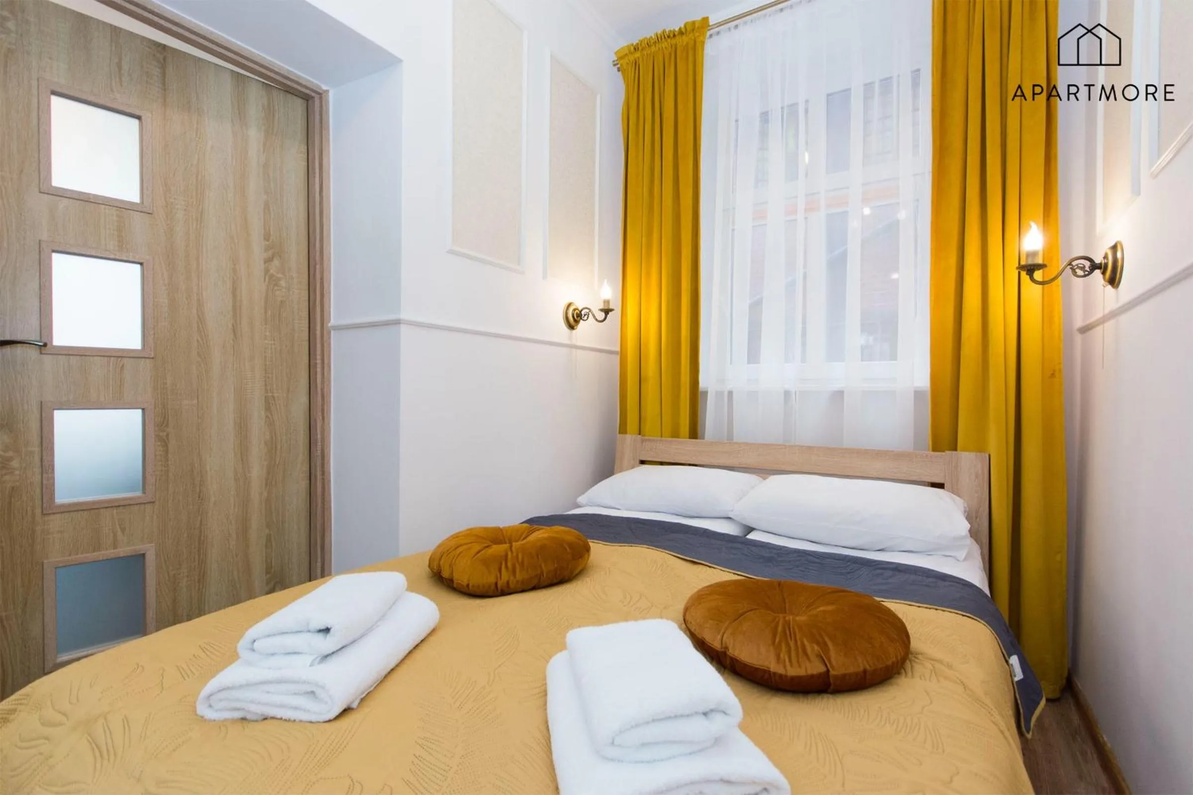 Bedroom, Bed in Old Town by Apartmore