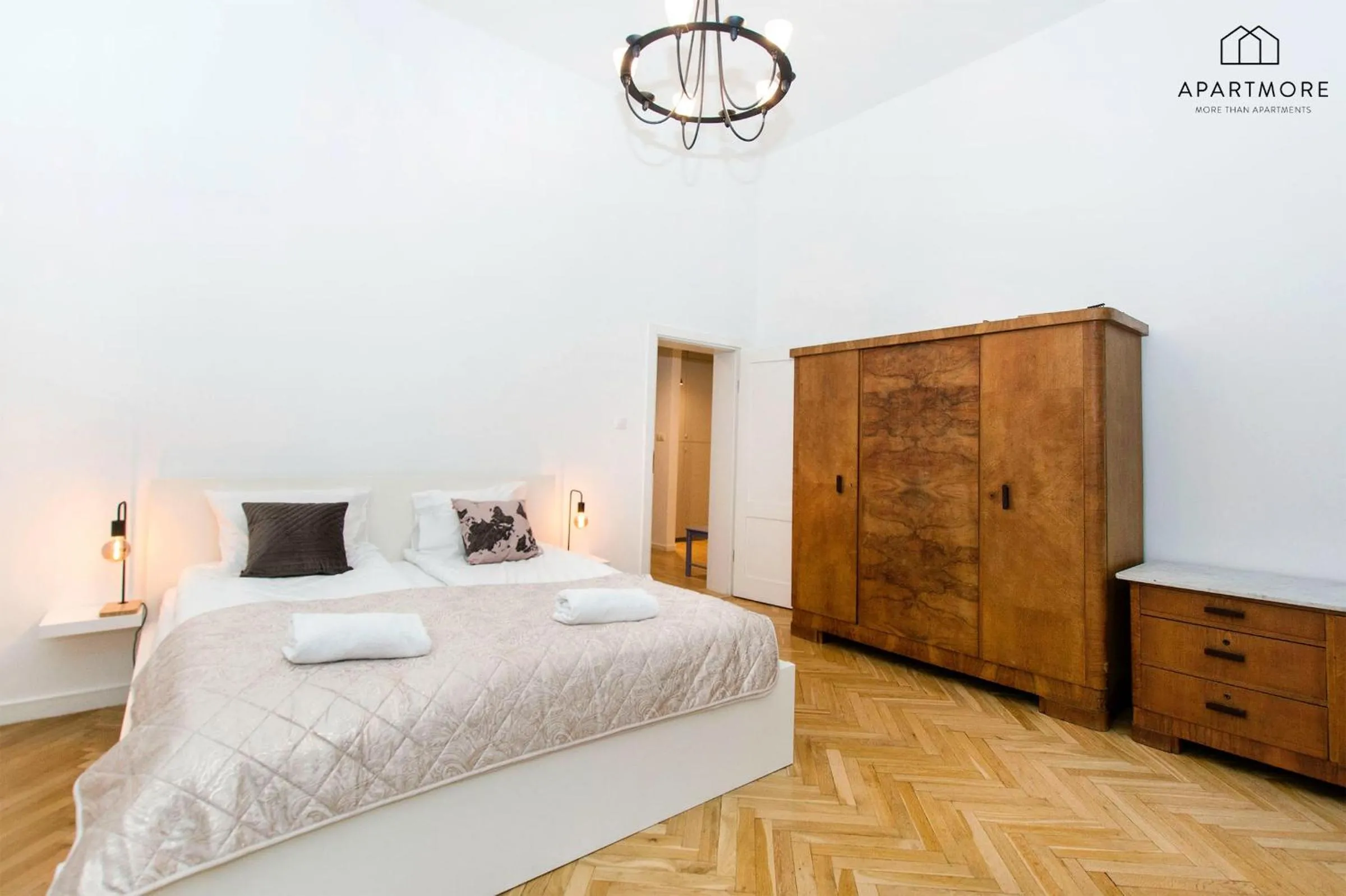 Bed in Old Town by Apartmore