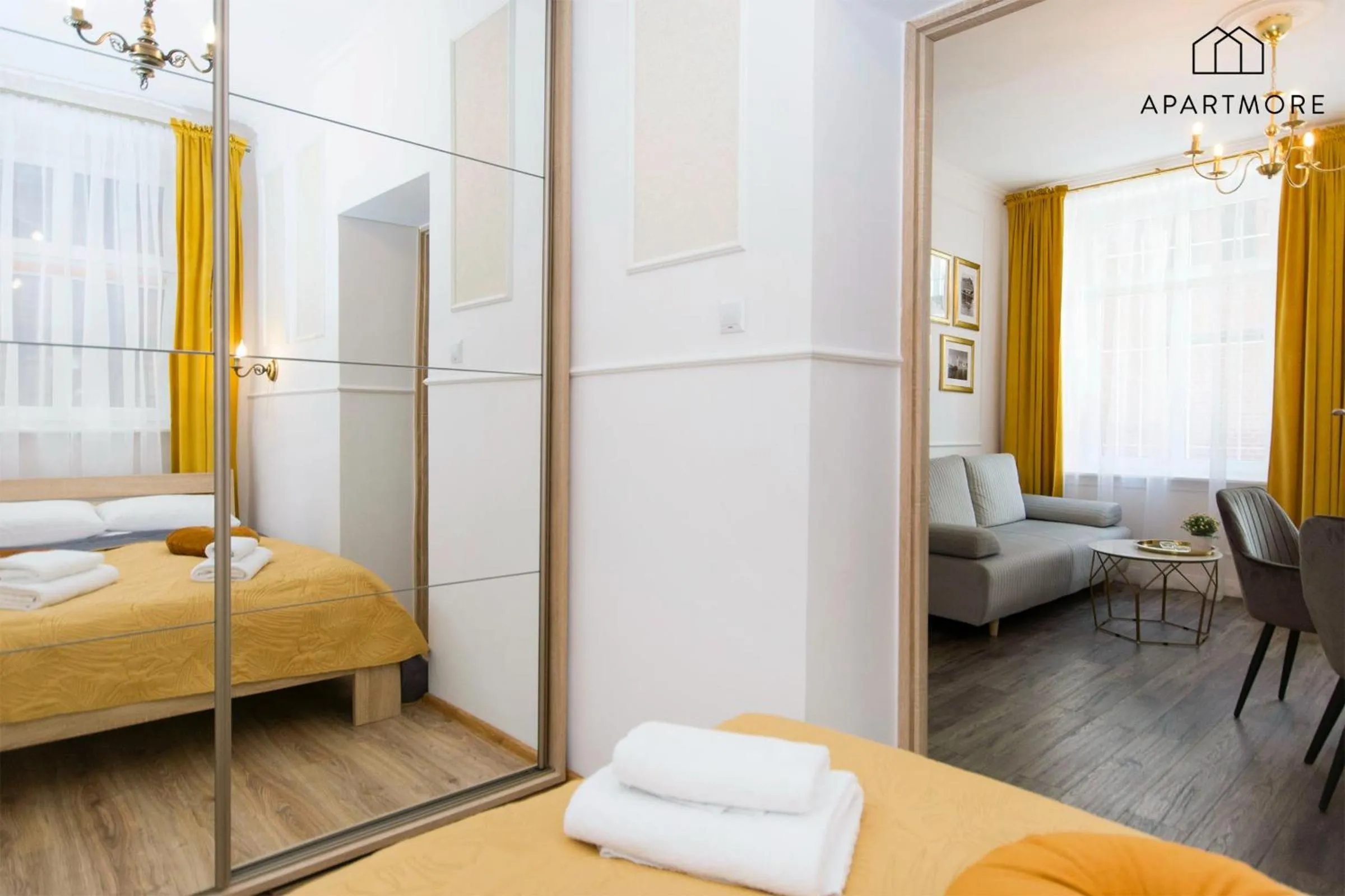 Bedroom, Bed in Old Town by Apartmore
